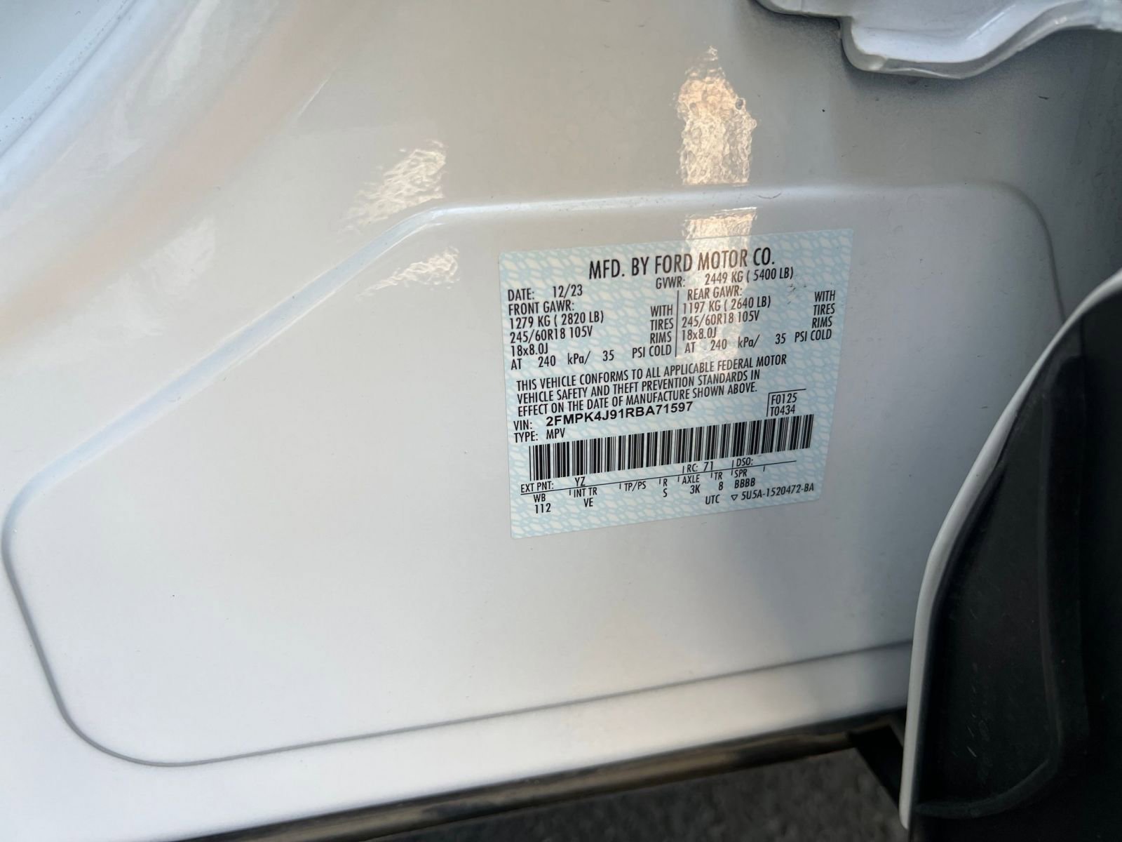 Thumbnail: 2024 Ford Edge - 29