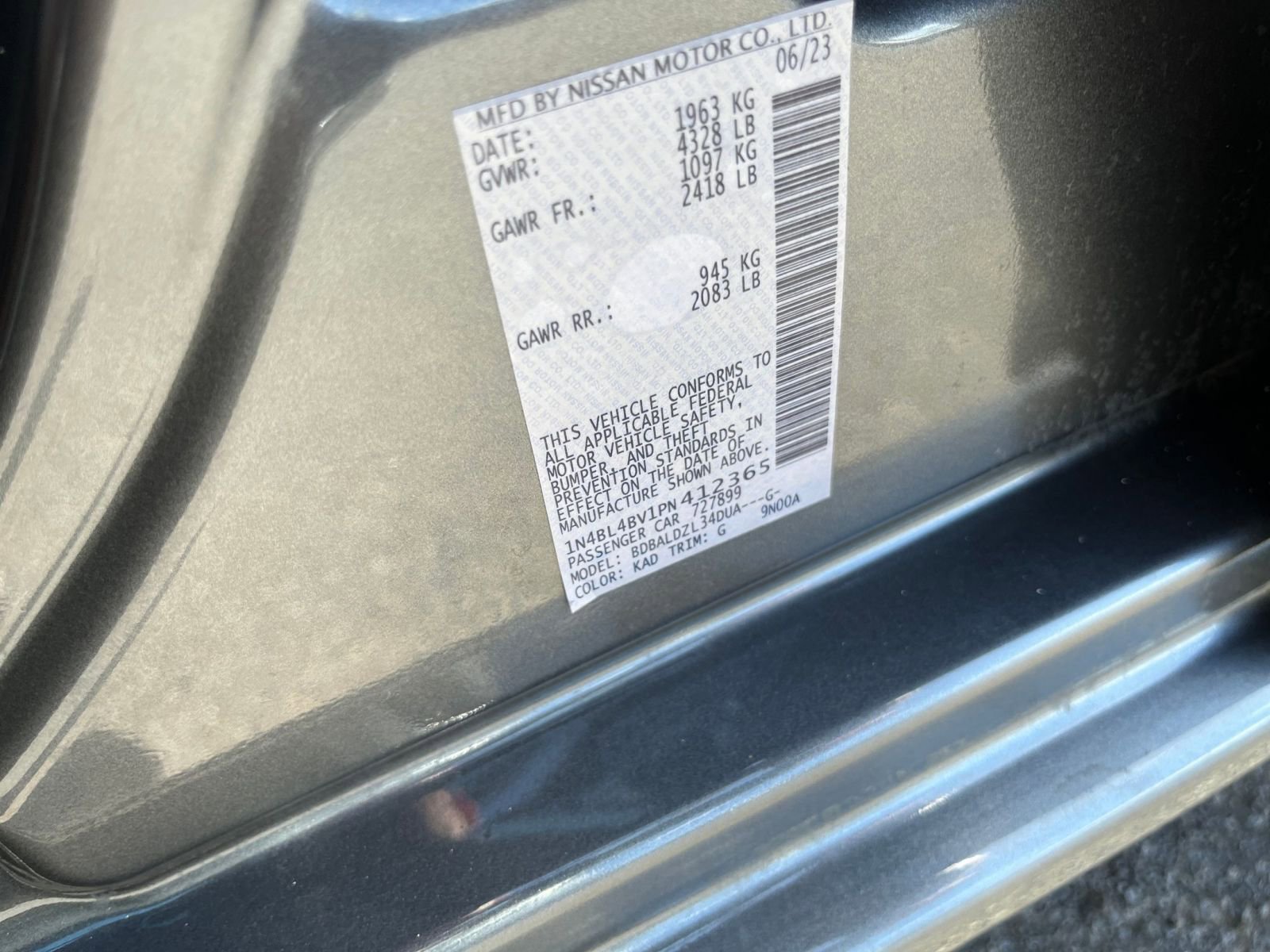 Thumbnail: 2023 Nissan Altima - 28