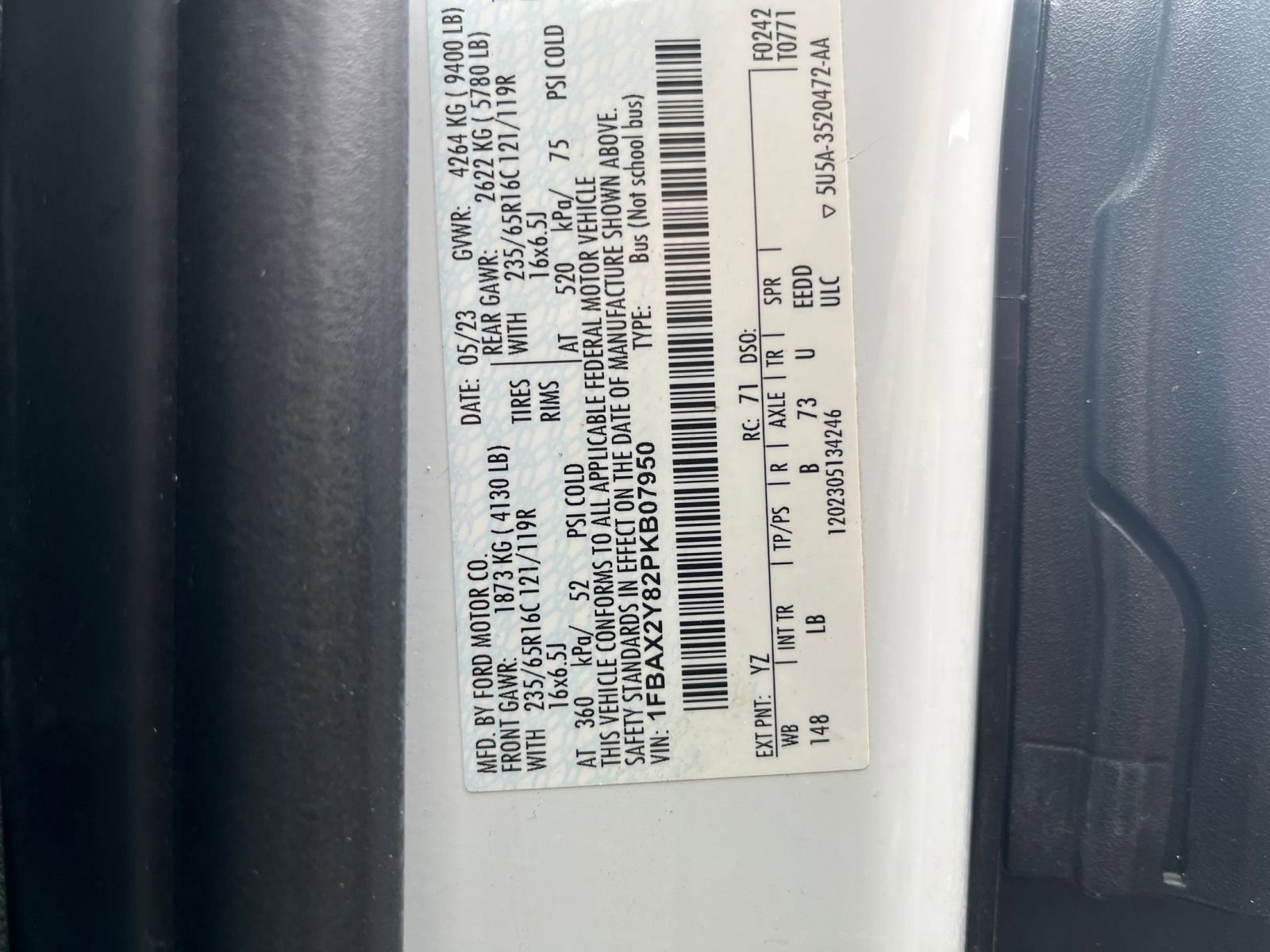 Thumbnail: 2023 Ford Econoline - 31