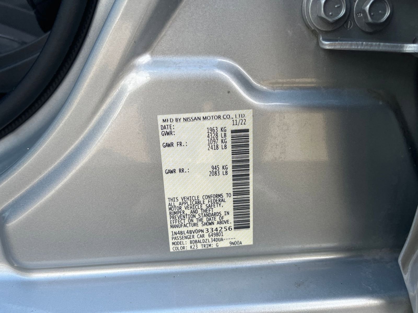 Thumbnail: 2023 Nissan Altima - 27