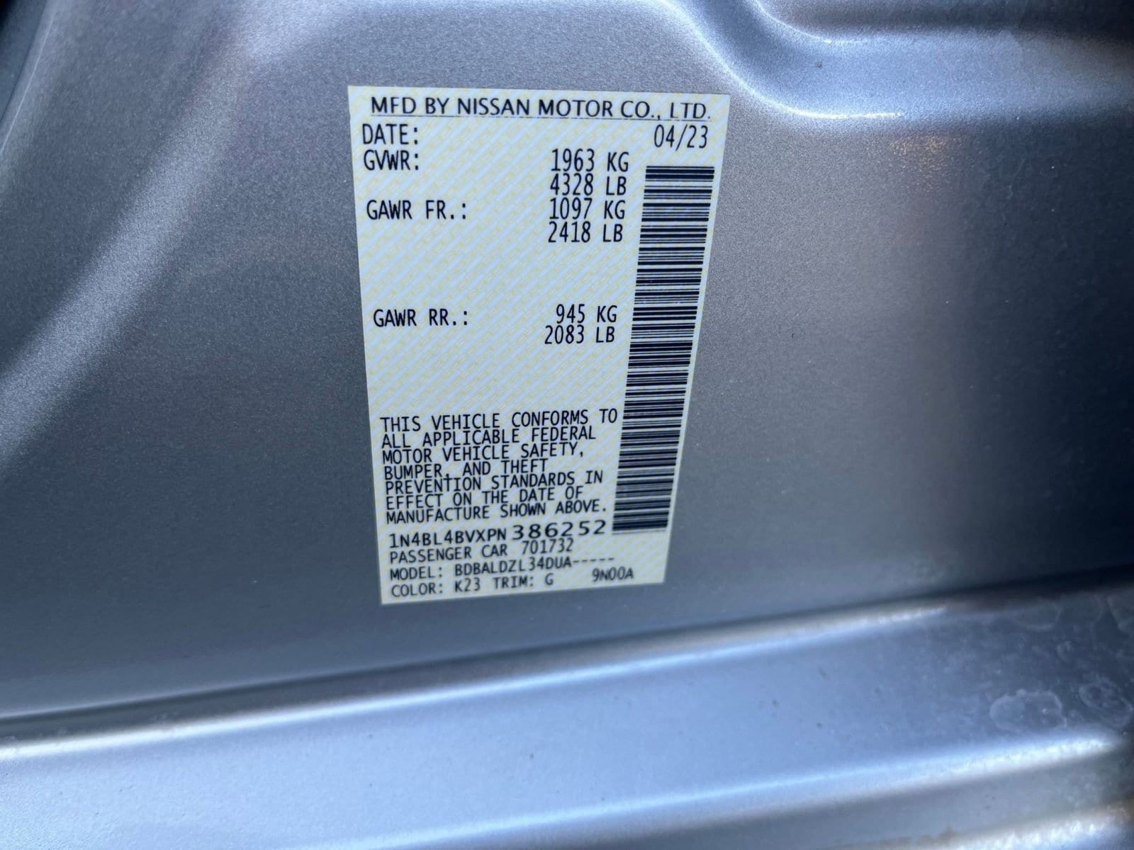 Thumbnail: 2023 Nissan Altima - 30