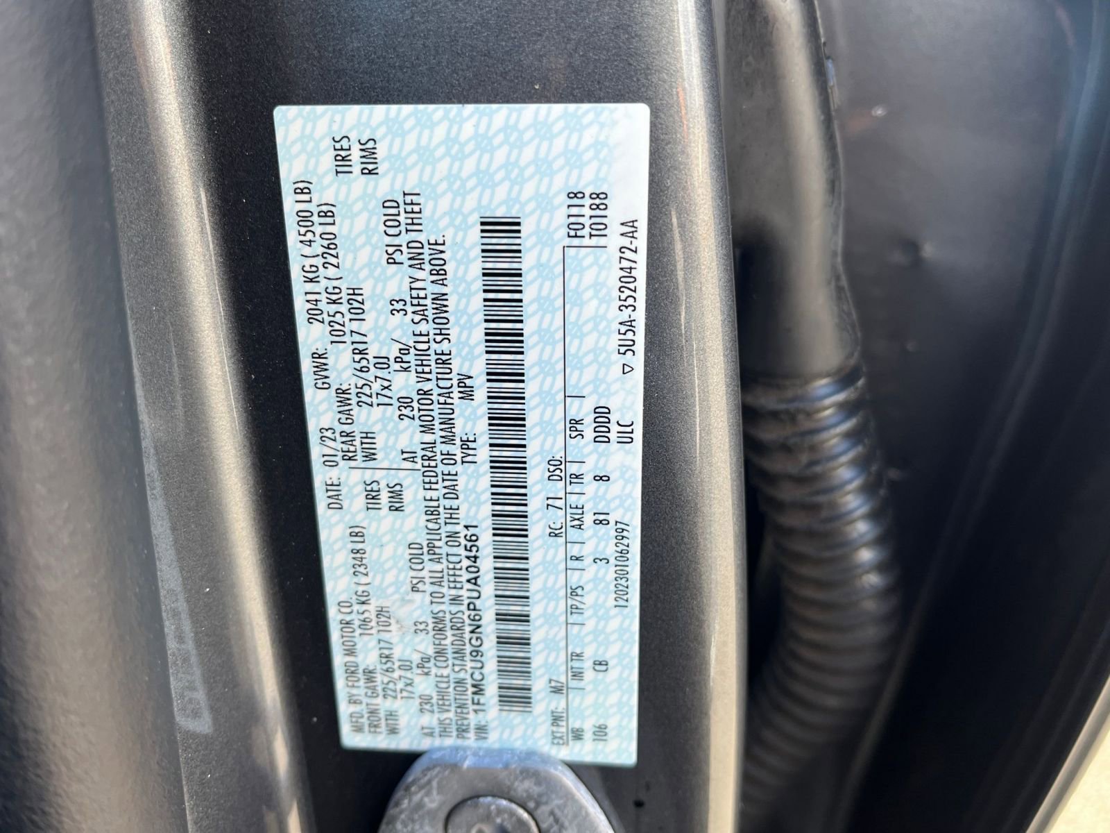 Thumbnail: 2023 Ford Escape - 29