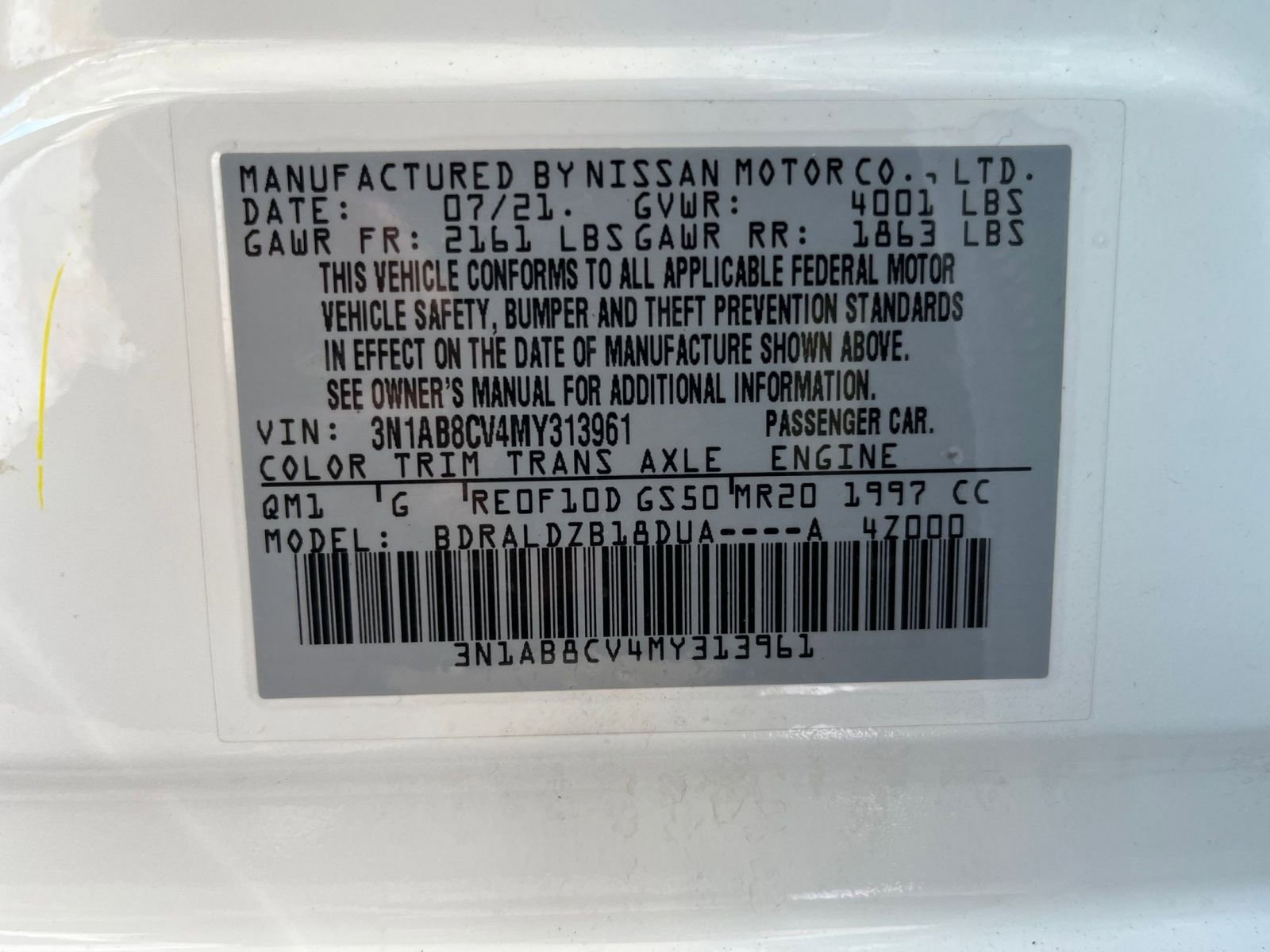 Thumbnail: 2021 Nissan Sentra - 27