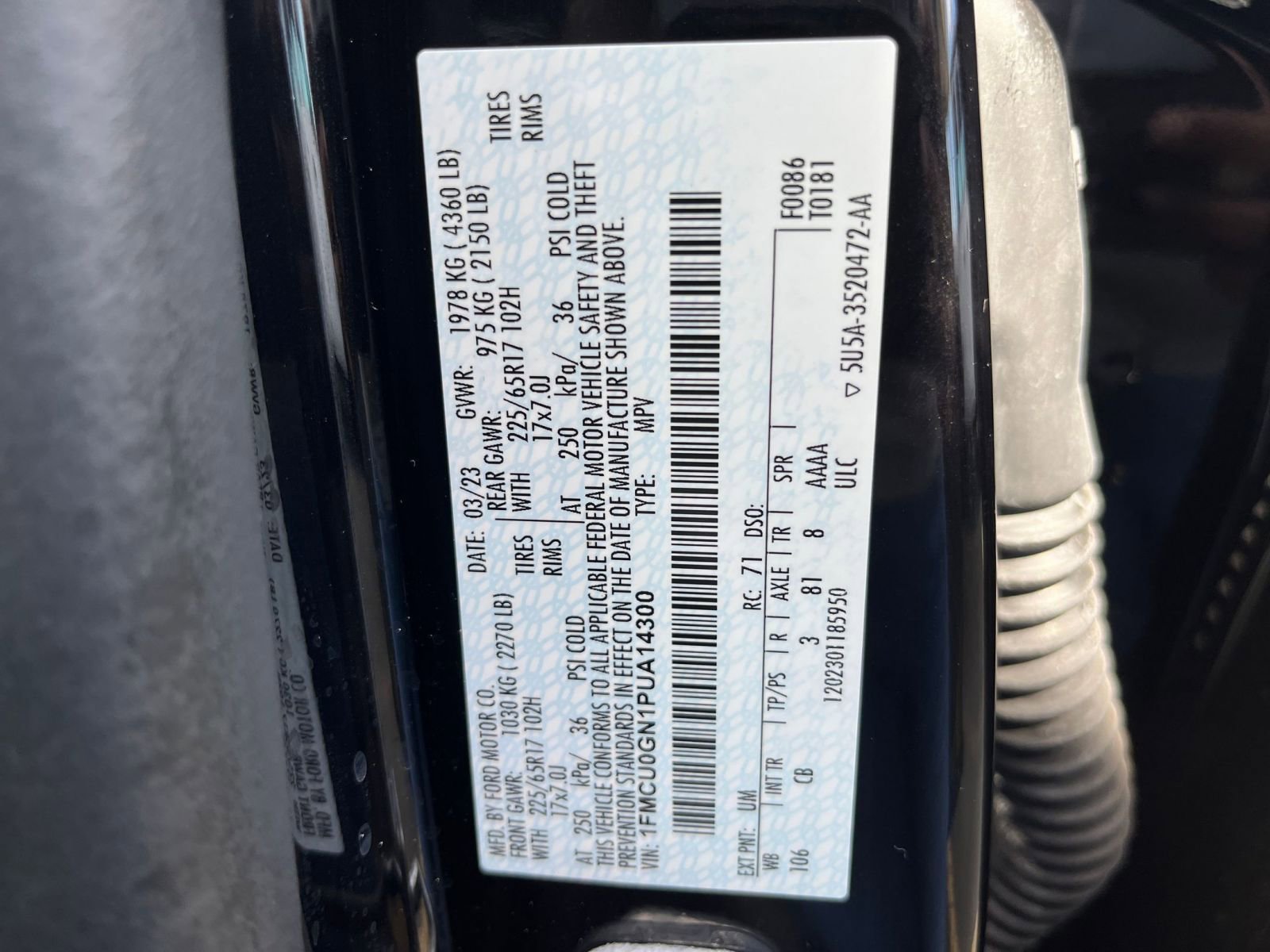 Thumbnail: 2023 Ford Escape - 29