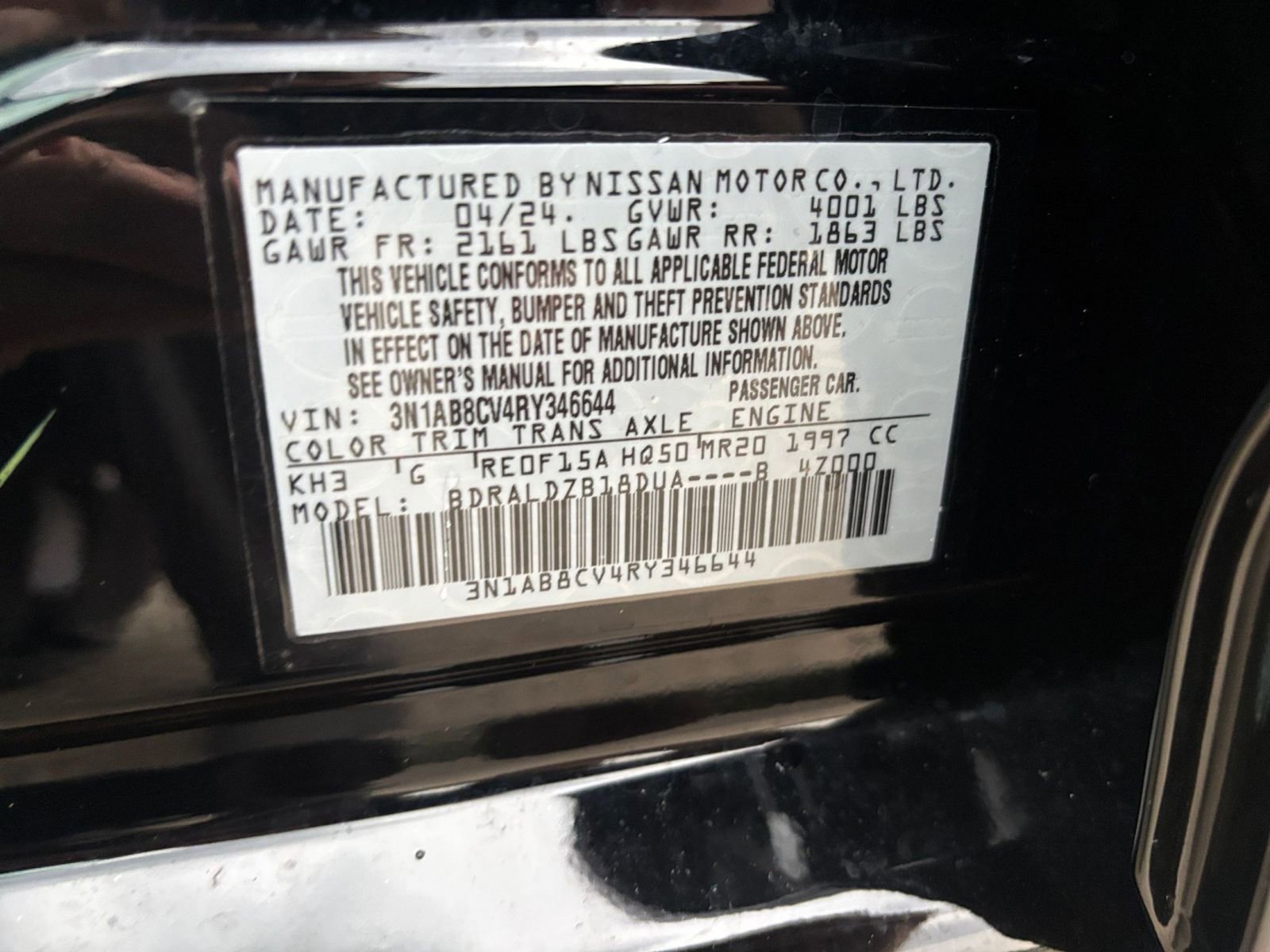 2024 Nissan Sentra SV 22