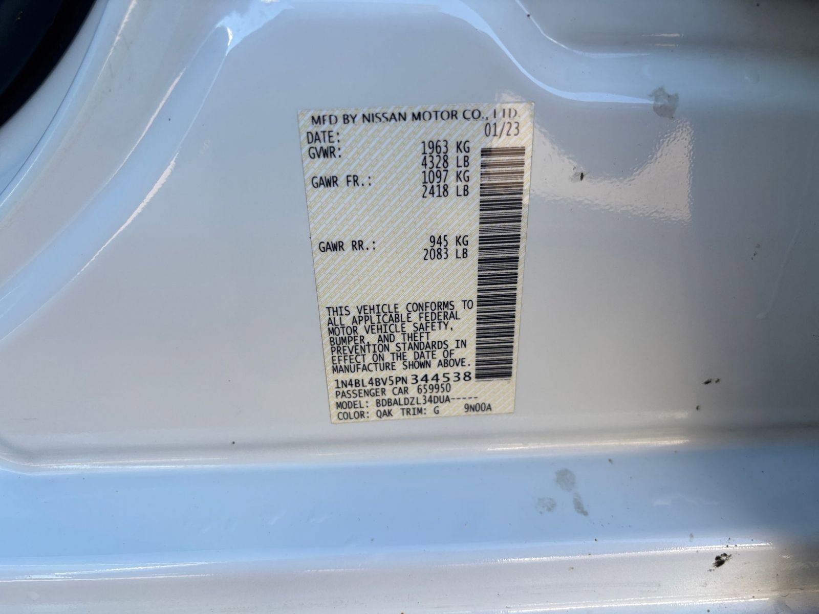 Thumbnail: 2023 Nissan Altima - 27