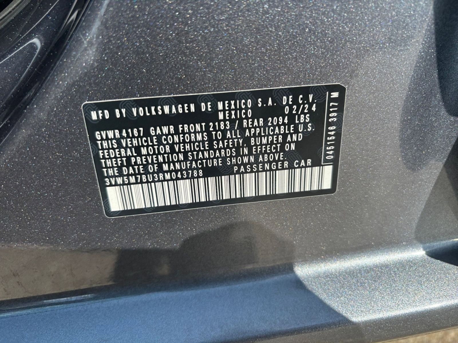 2024 Volkswagen Jetta S 22