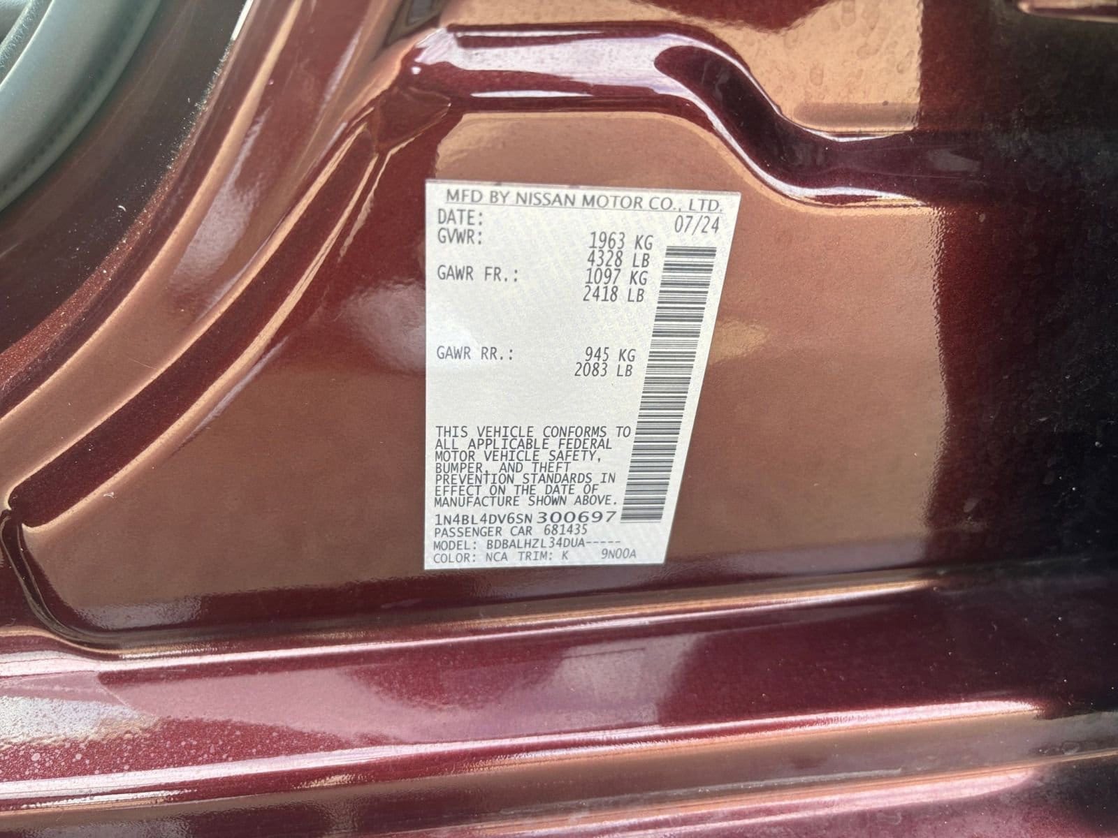 Thumbnail: 2025 Nissan Altima - 27