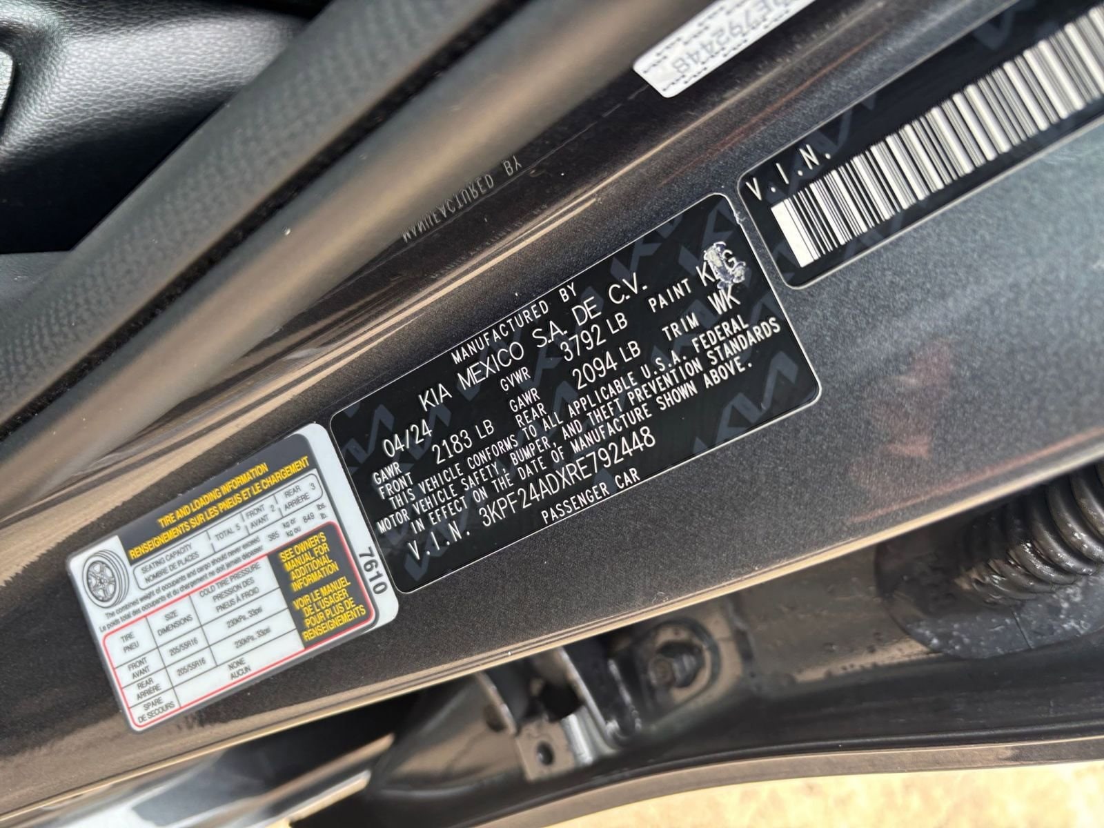 2024 Kia Forte LXS 22
