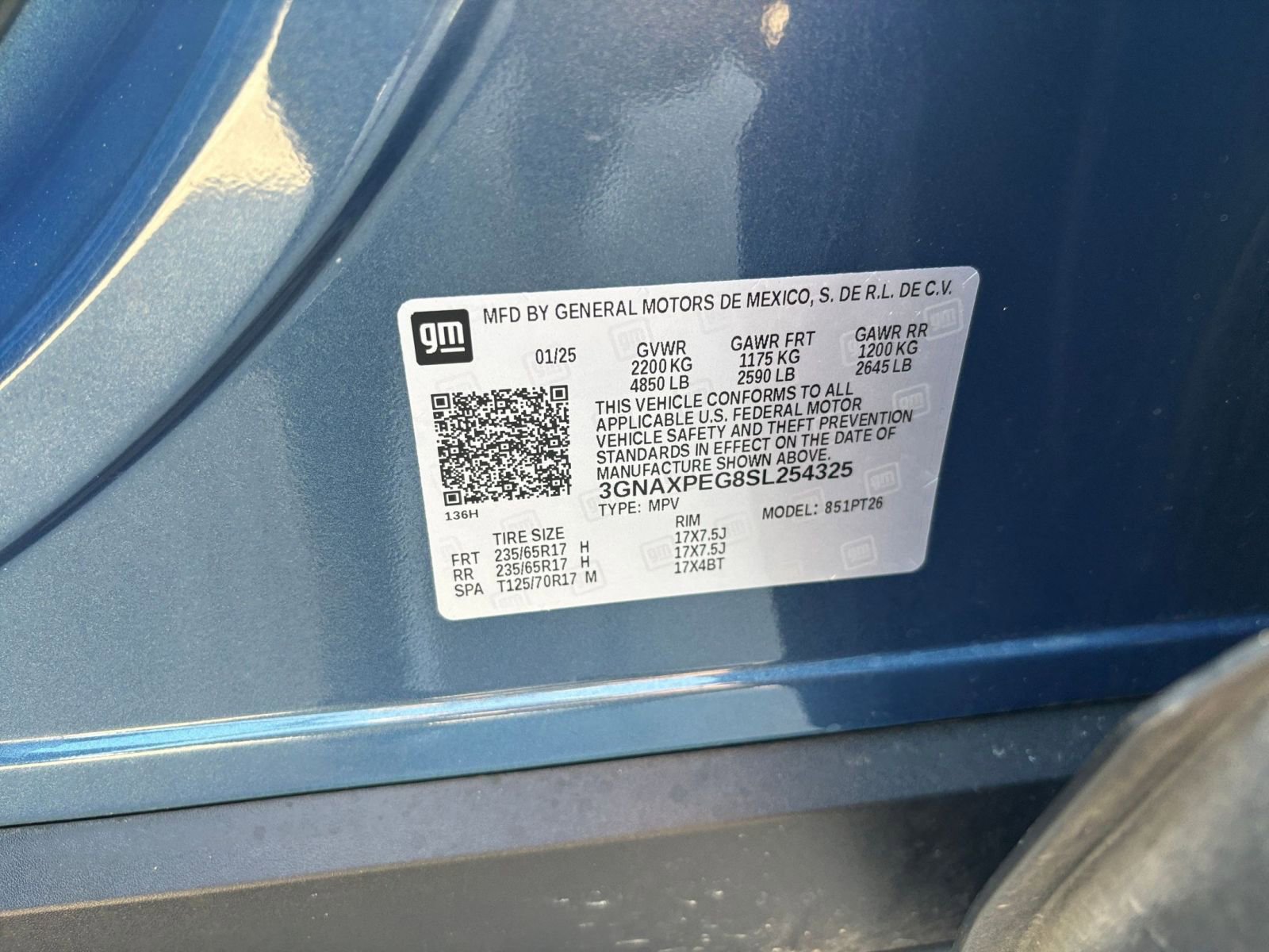 Thumbnail: 2025 Chevrolet Equinox - 30