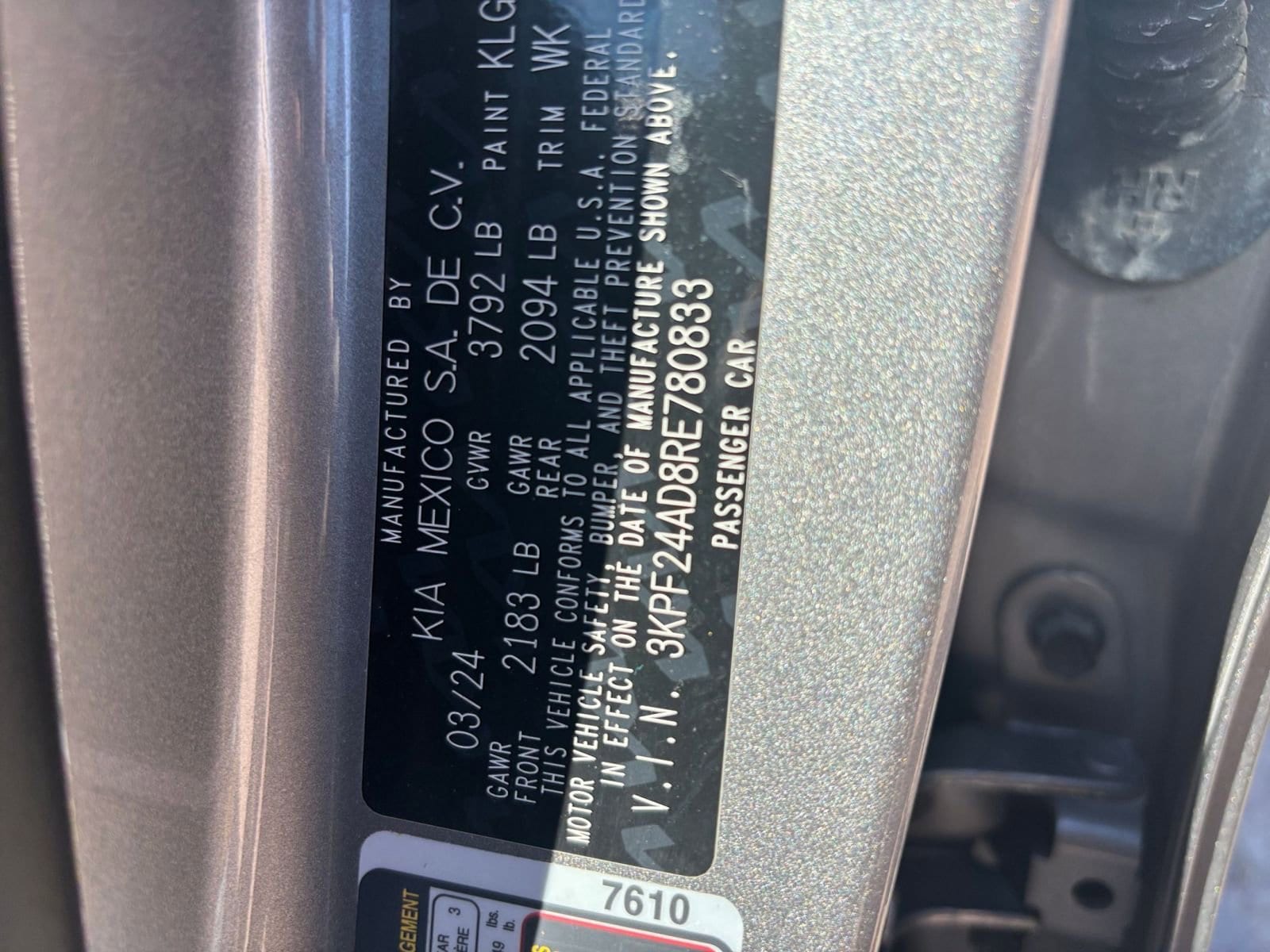 Thumbnail: 2024 Kia Forte - 27