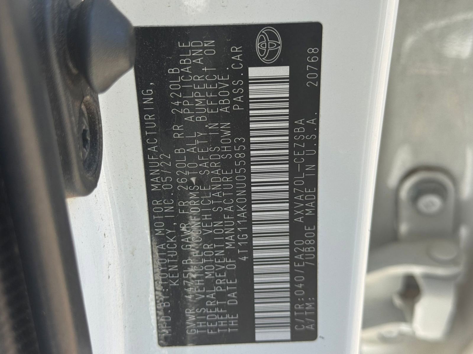 2022 Toyota Camry SE 29