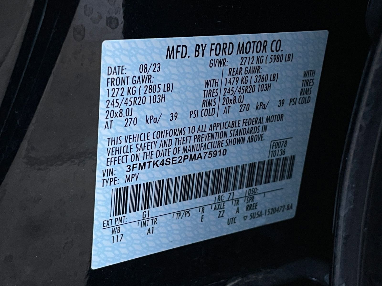 Thumbnail: 2023 Ford Mustang Mach-E - 33