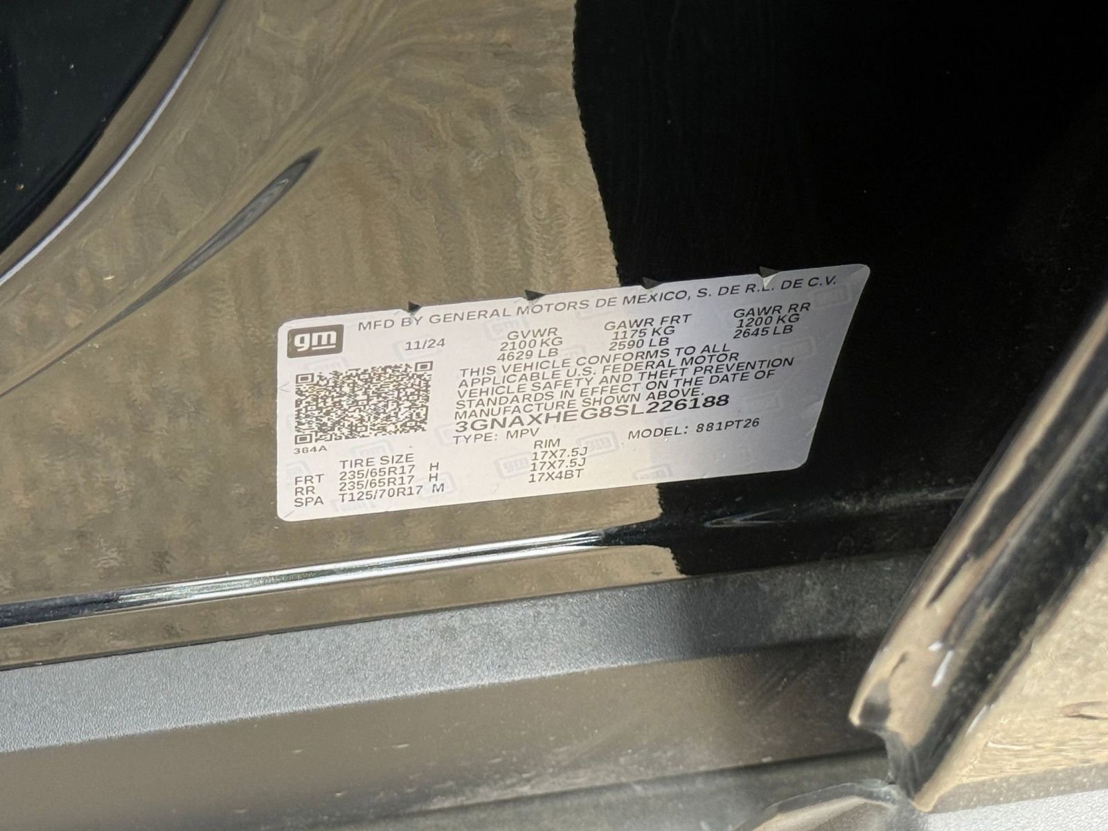 Thumbnail: 2025 Chevrolet Equinox - 30