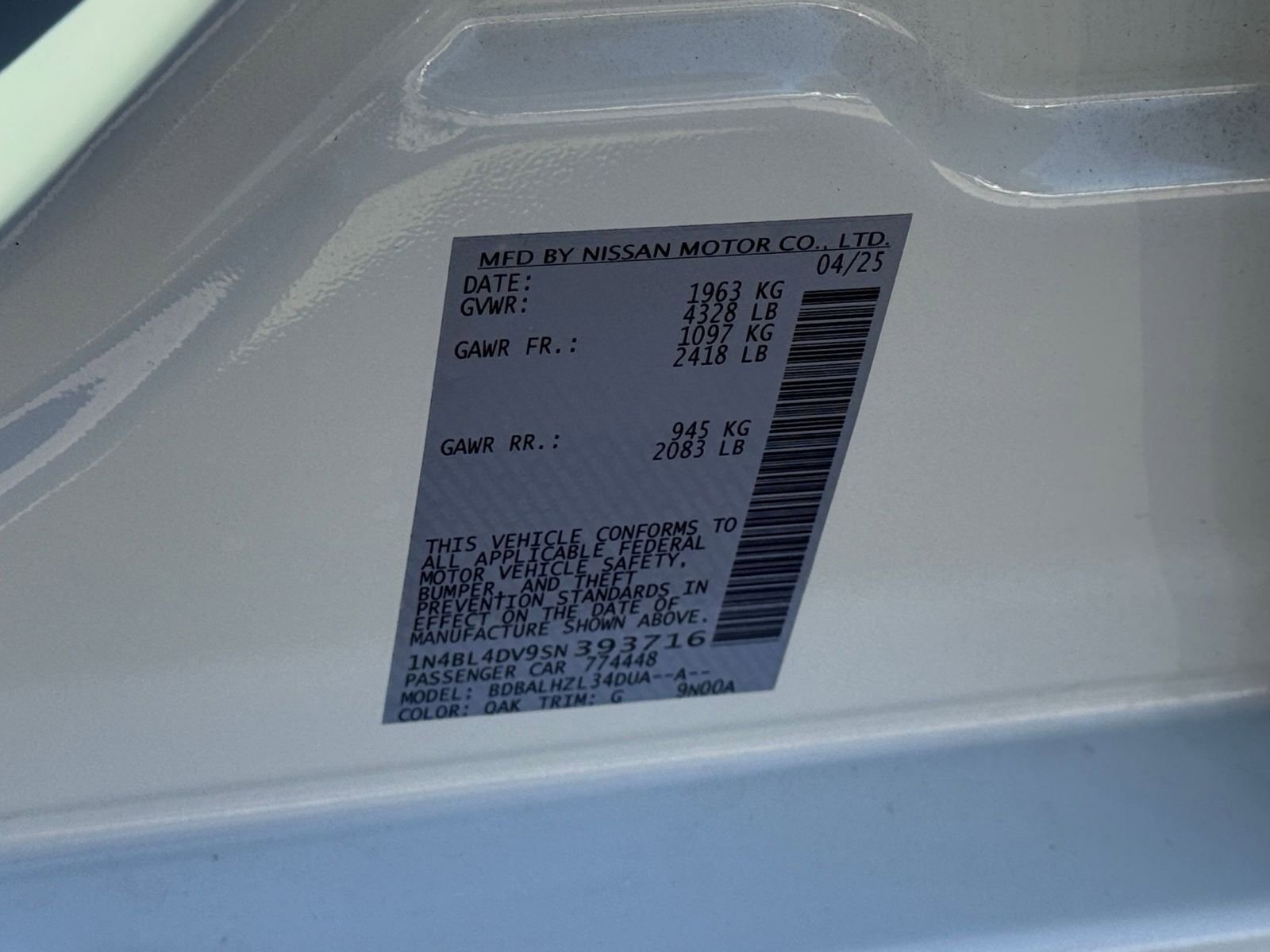 Thumbnail: 2025 Nissan Altima - 29