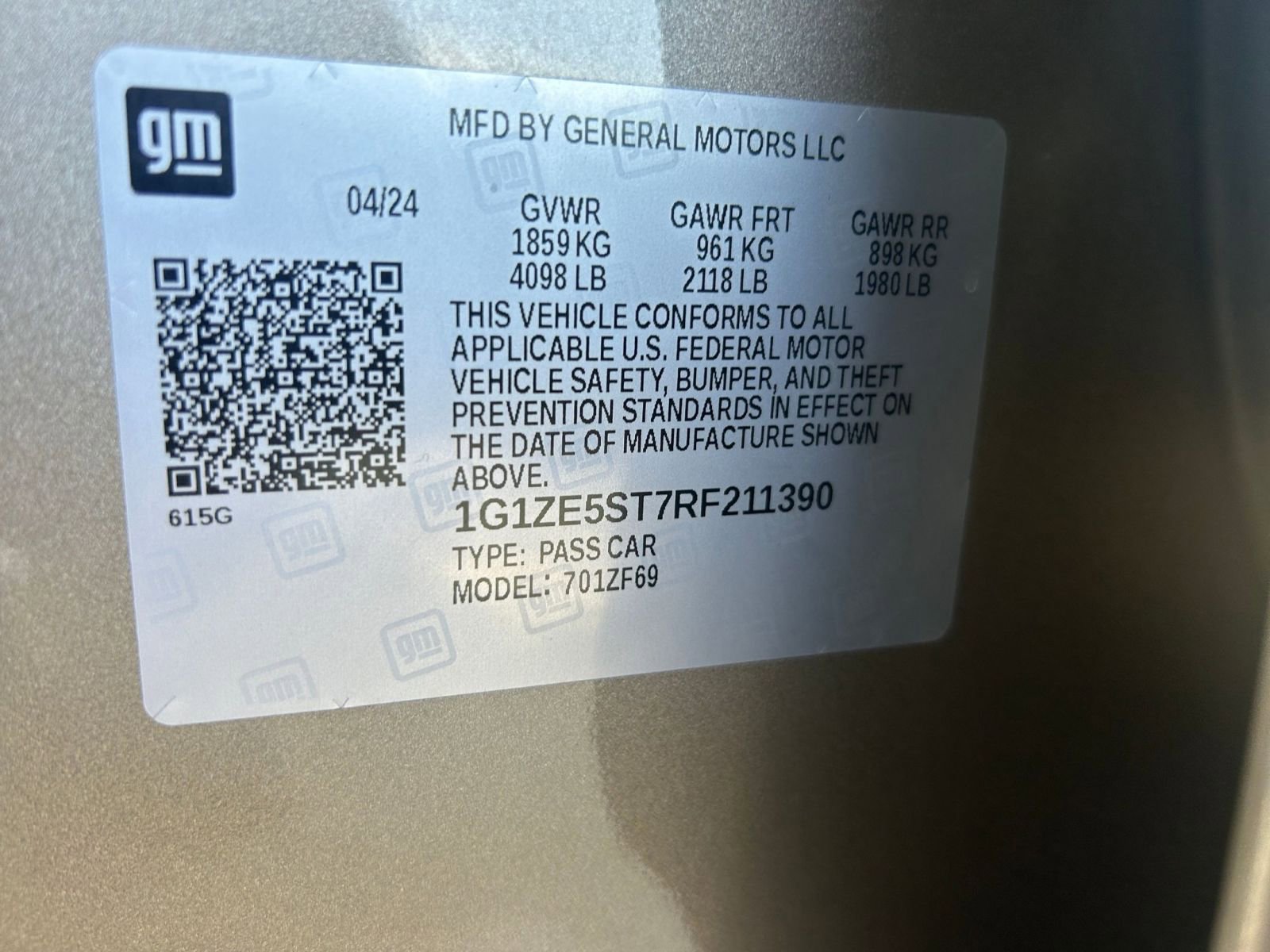 Thumbnail: 2024 Chevrolet Malibu - 24