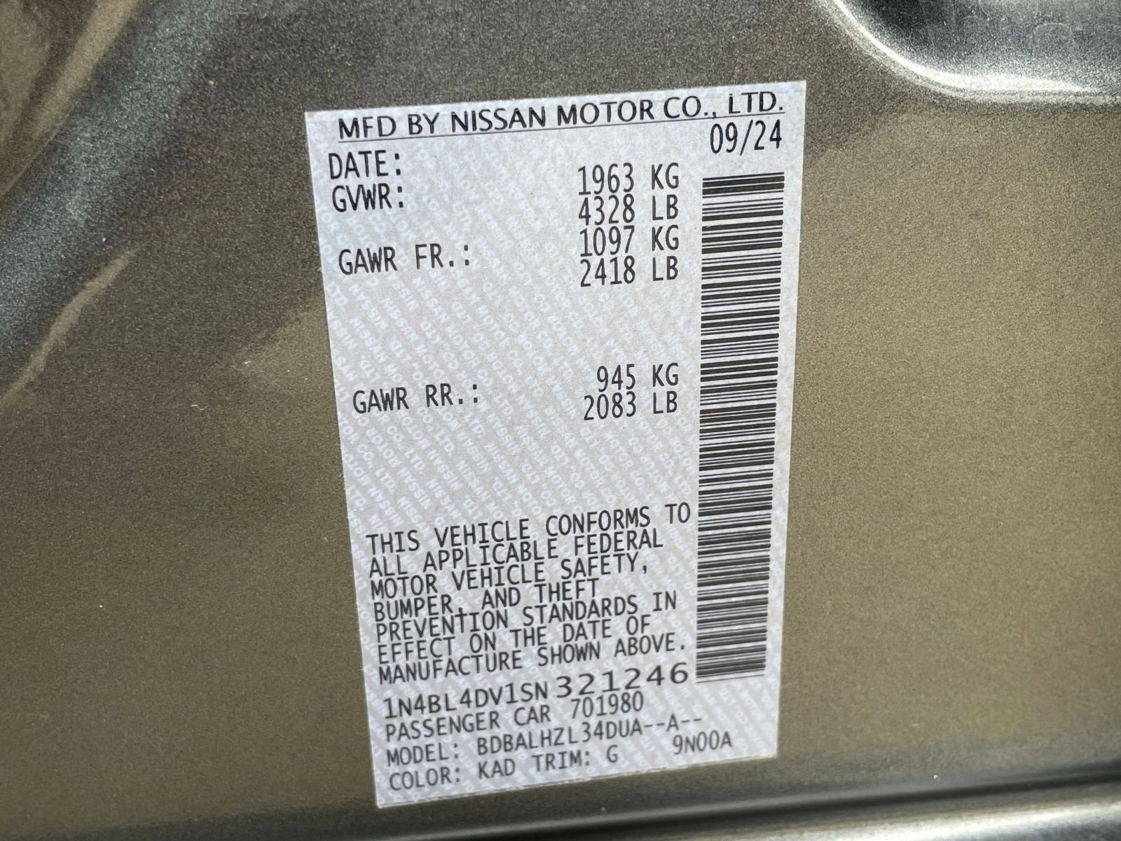 Thumbnail: 2025 Nissan Altima - 32