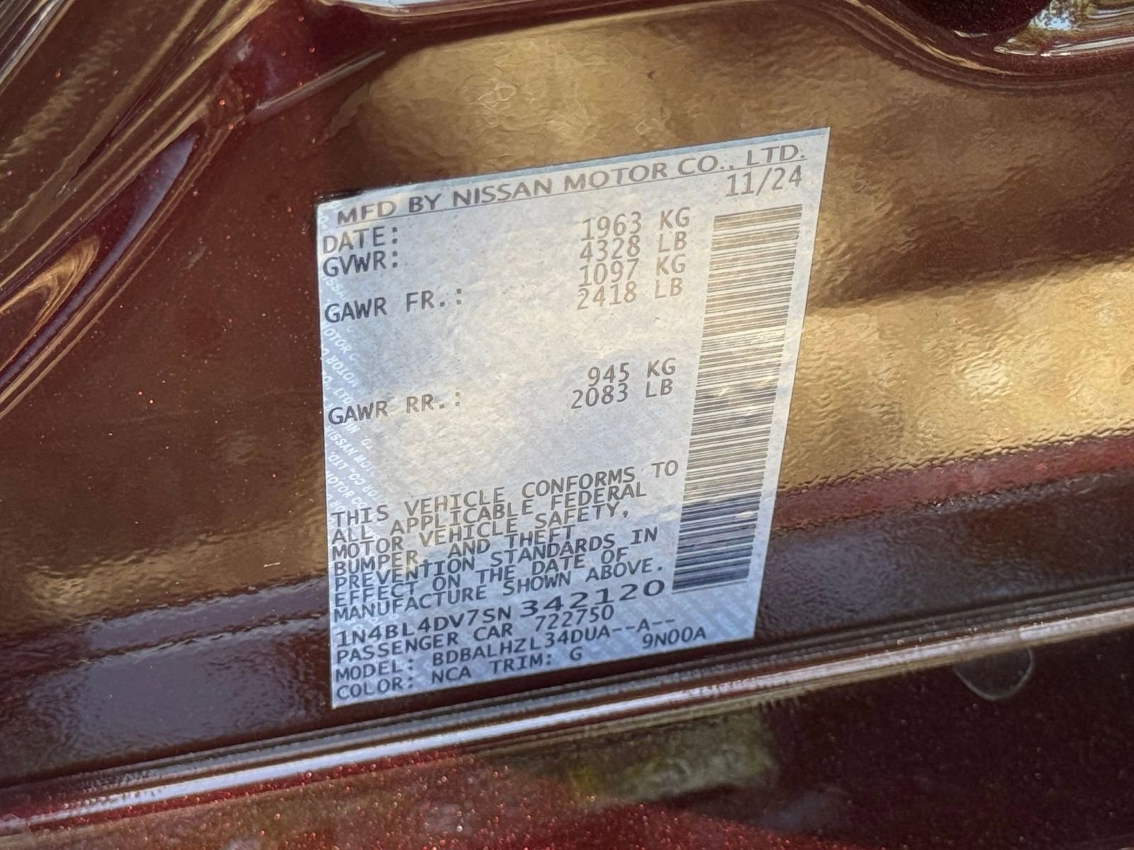 Thumbnail: 2025 Nissan Altima - 29