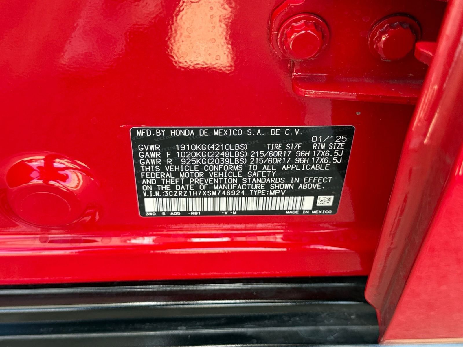 Thumbnail: 2025 Honda HR-V - 29