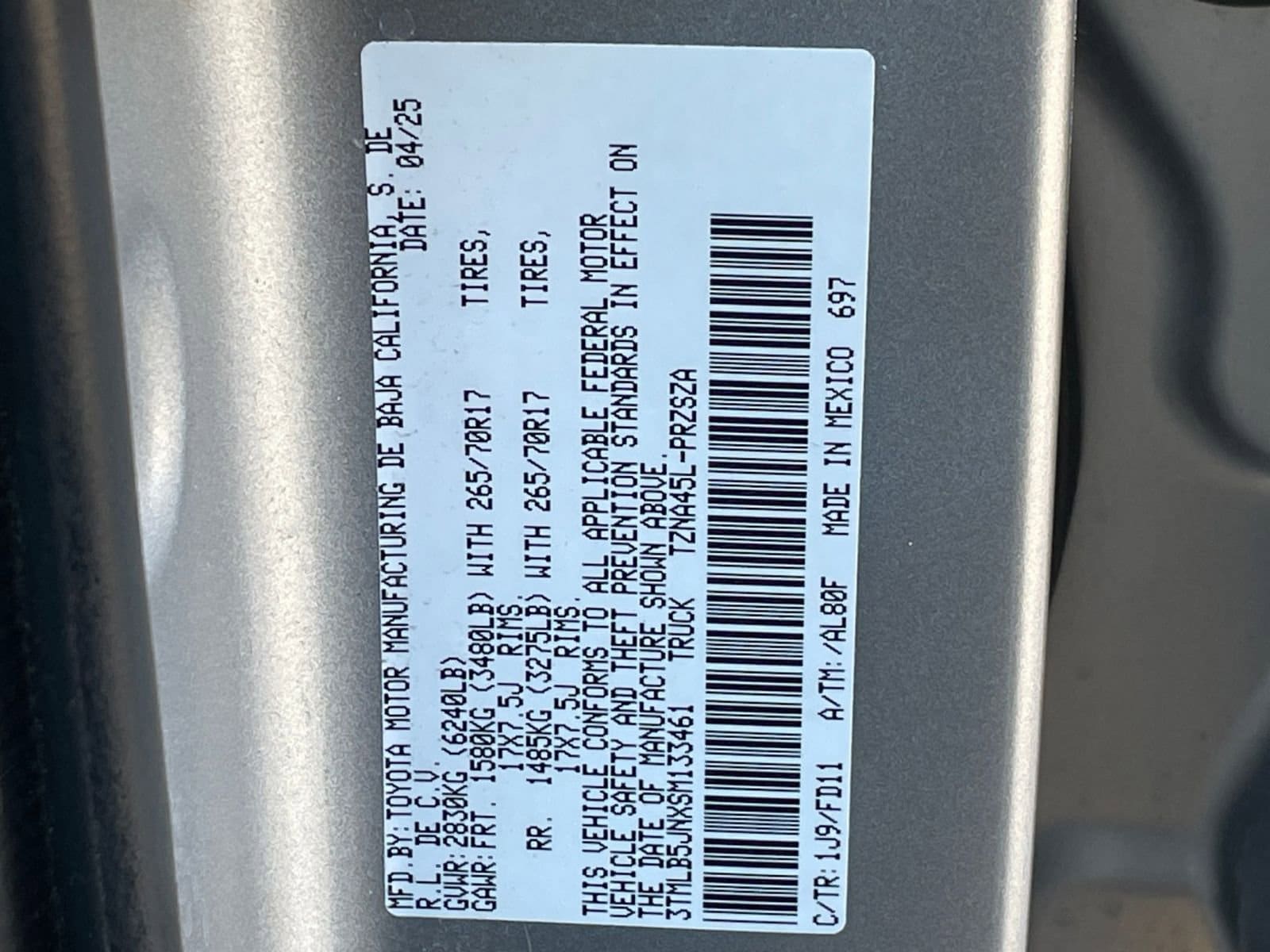 Thumbnail: 2025 Toyota Tacoma - 29