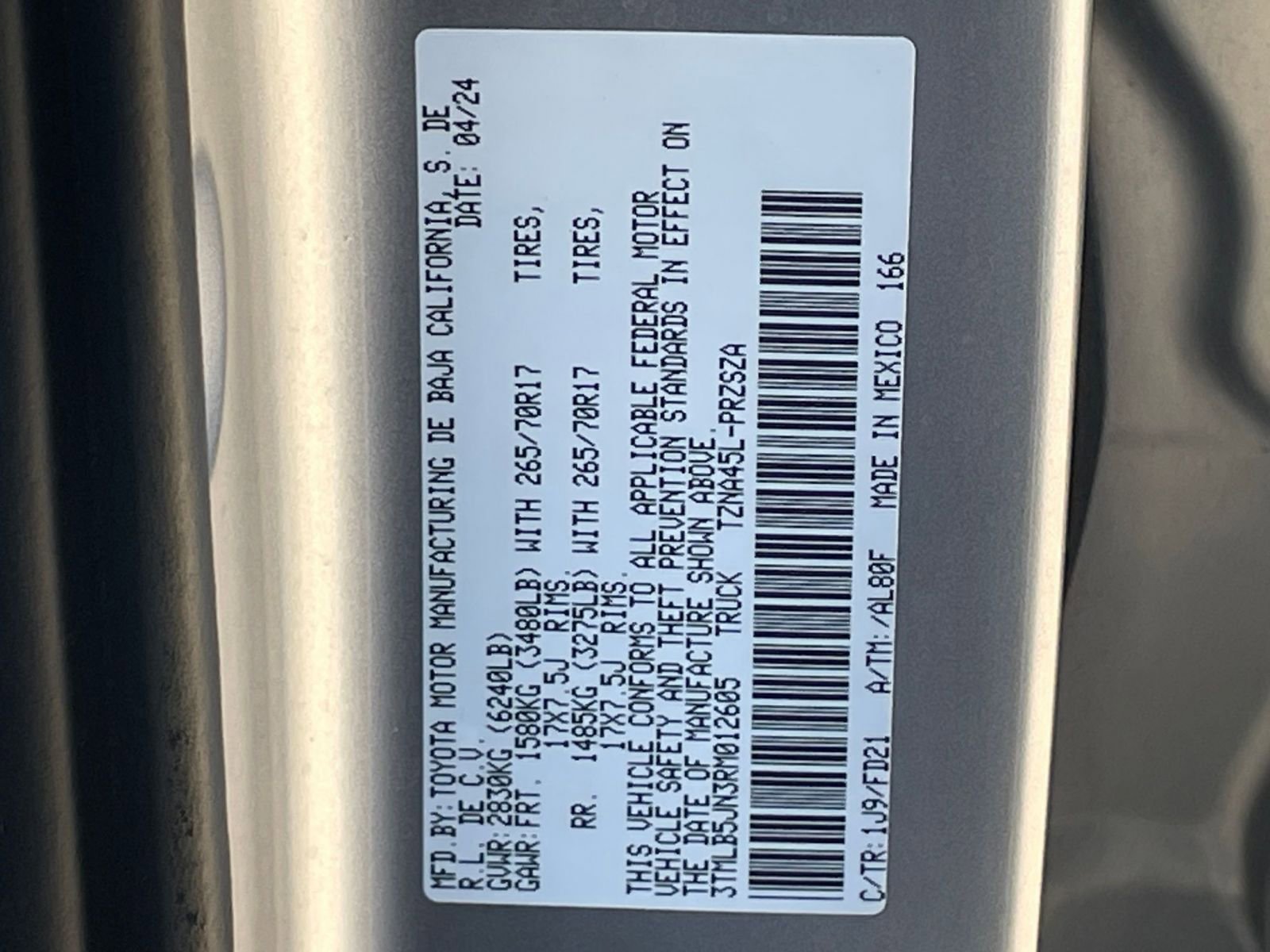 Thumbnail: 2024 Toyota Tacoma - 29