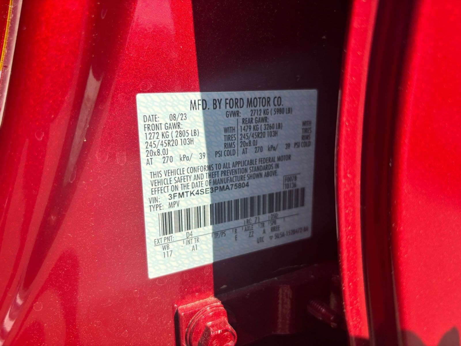 Thumbnail: 2023 Ford Mustang Mach-E - 31