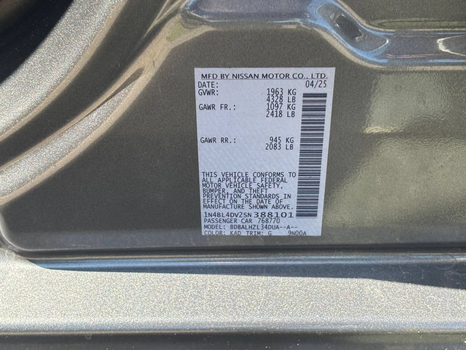 Thumbnail: 2025 Nissan Altima - 28