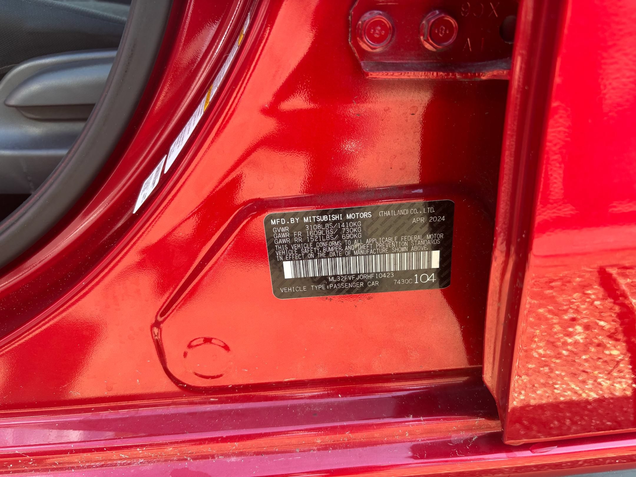 Thumbnail: 2024 Mitsubishi Mirage G4 - 5