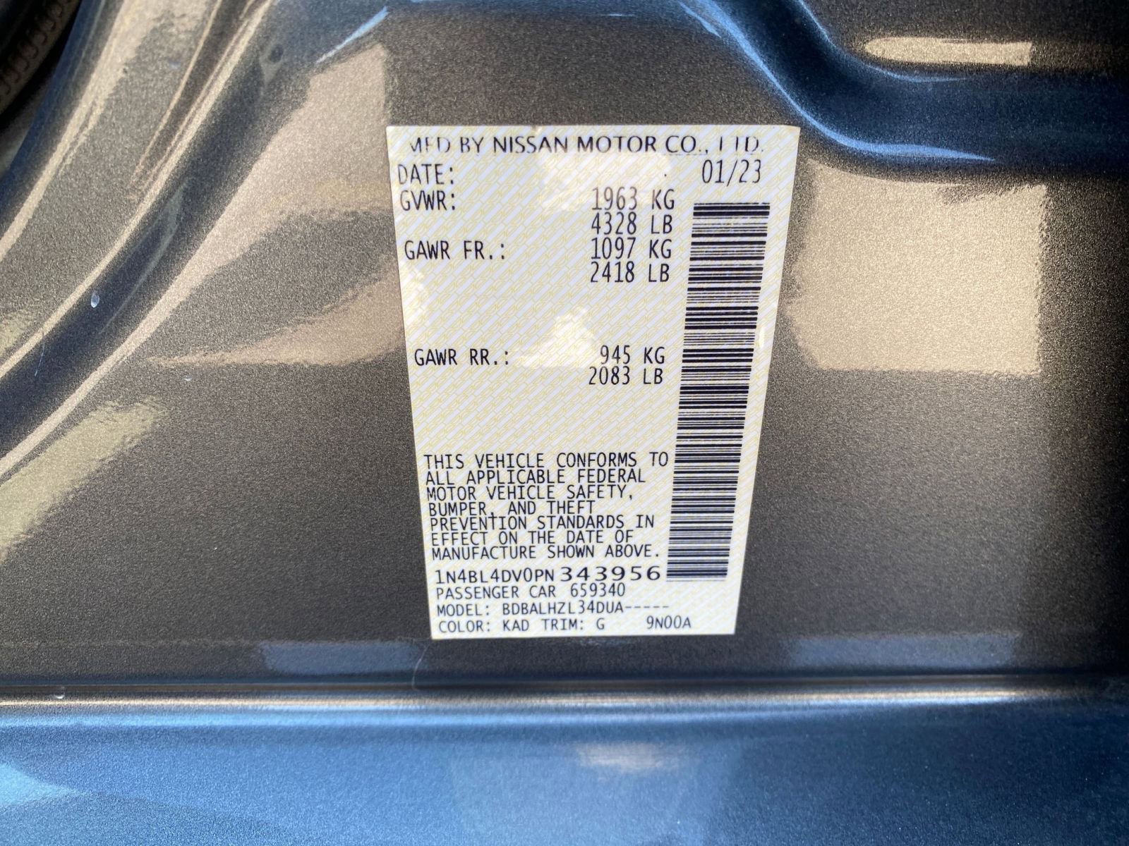 Thumbnail: 2023 Nissan Altima - 29