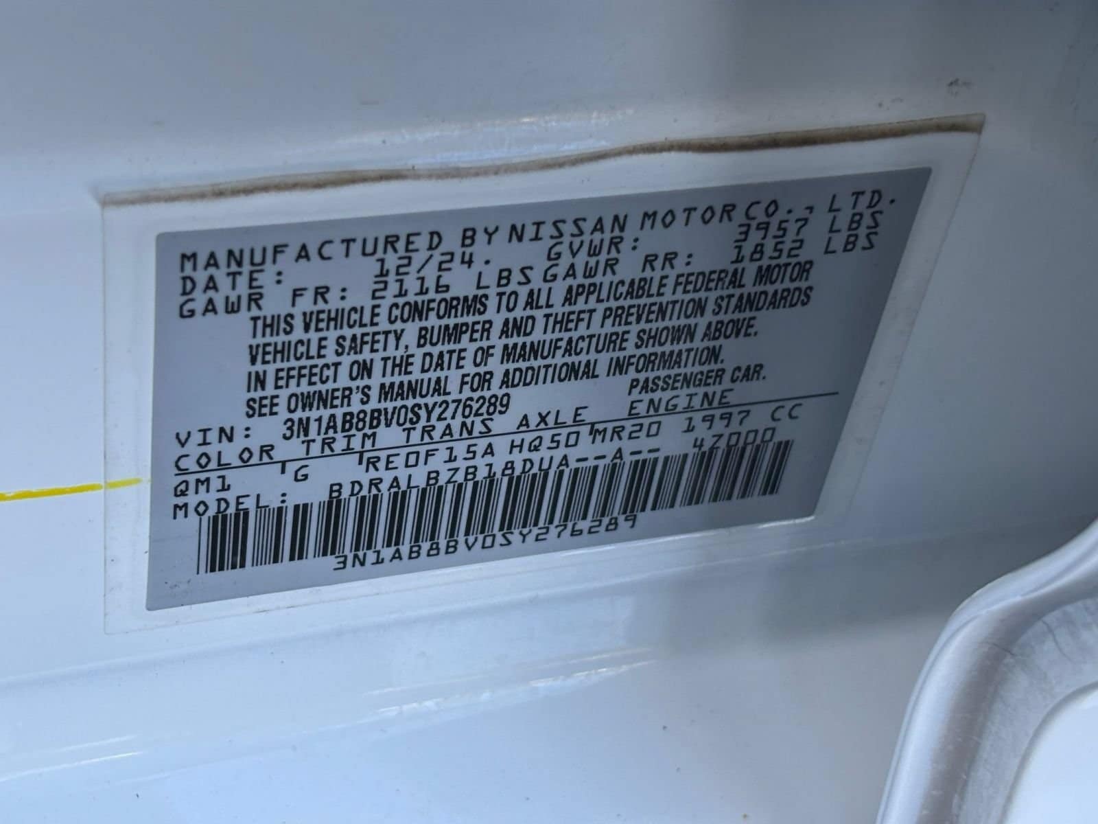 2025 Nissan Sentra S - Photo 22