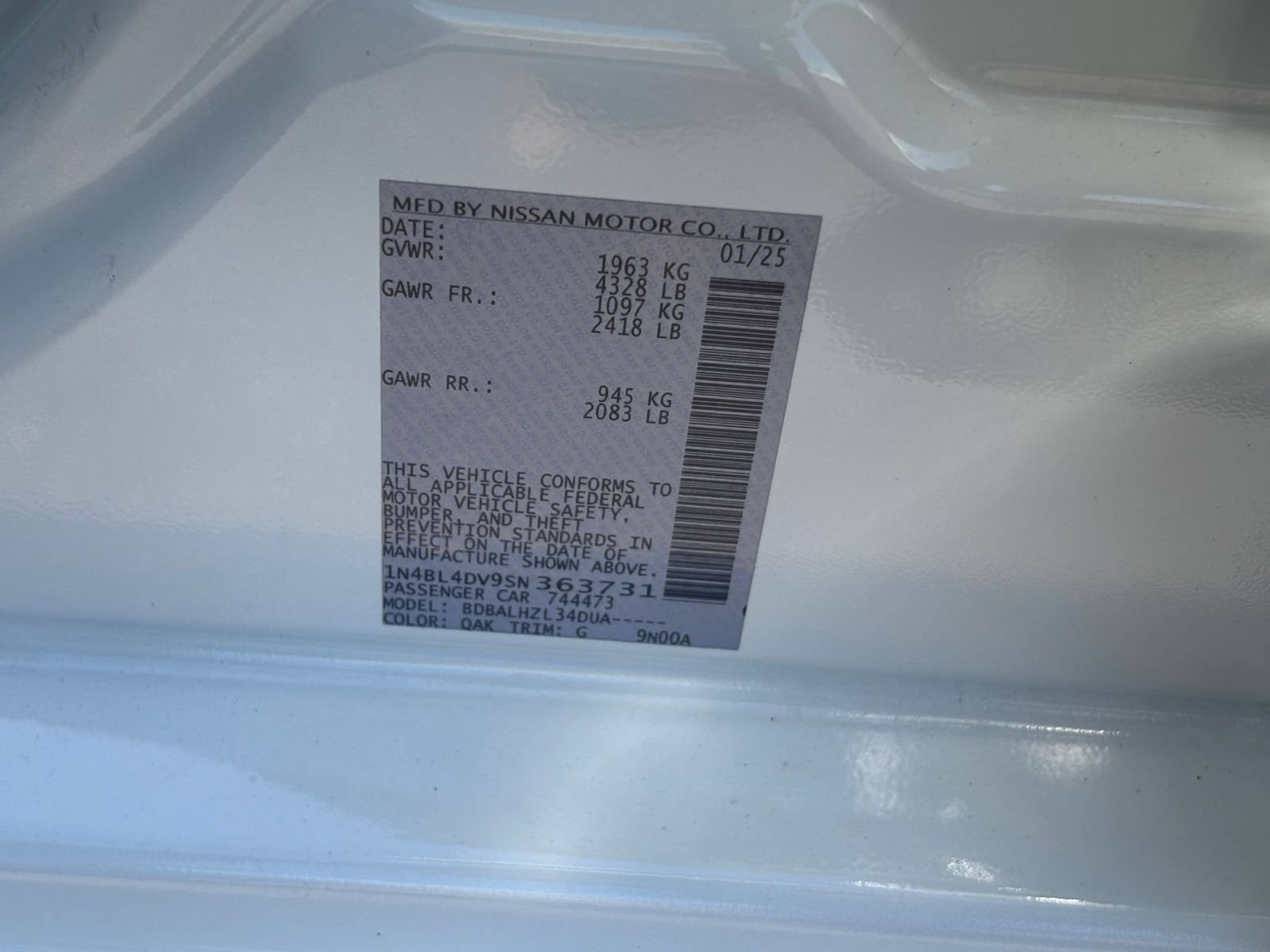 Thumbnail: 2025 Nissan Altima - 24