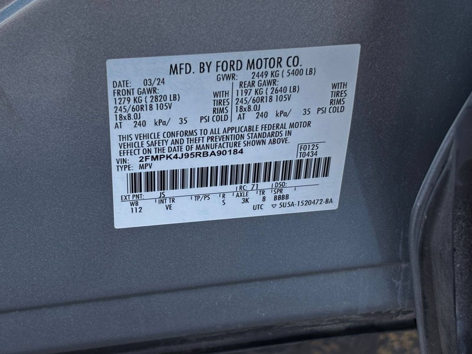 Thumbnail: 2024 Ford Edge - 30