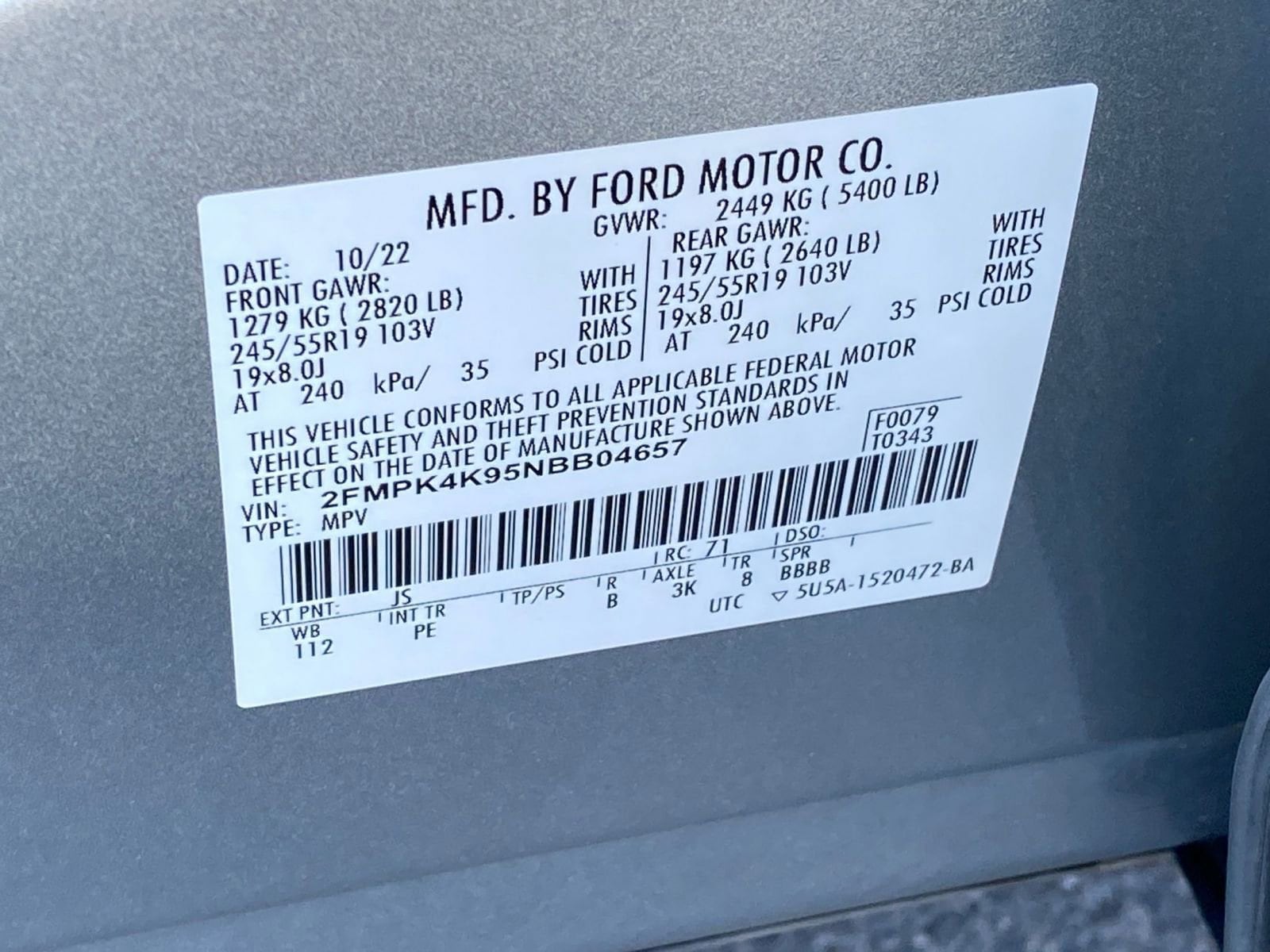 Thumbnail: 2022 Ford Edge - 29