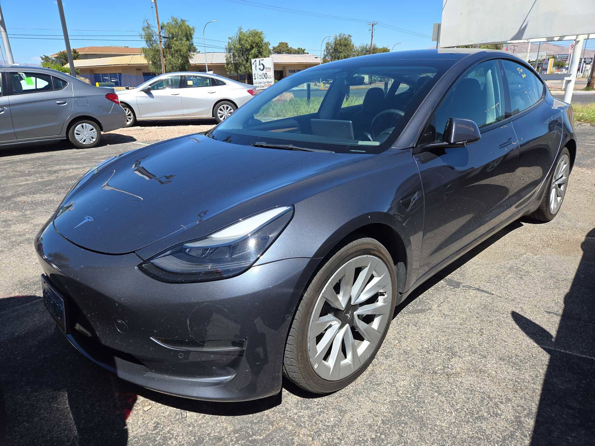 Certified 2022 Tesla Model 3  with VIN 5YJ3E1EA7NF185422 for sale in Seattle, WA
