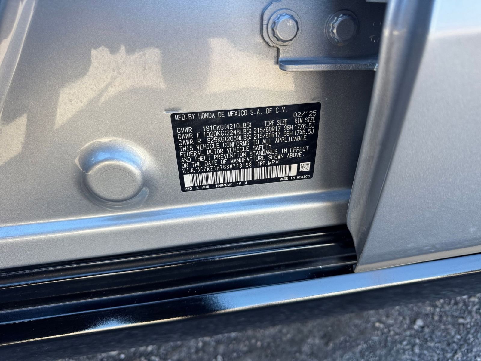 Thumbnail: 2025 Honda HR-V - 27