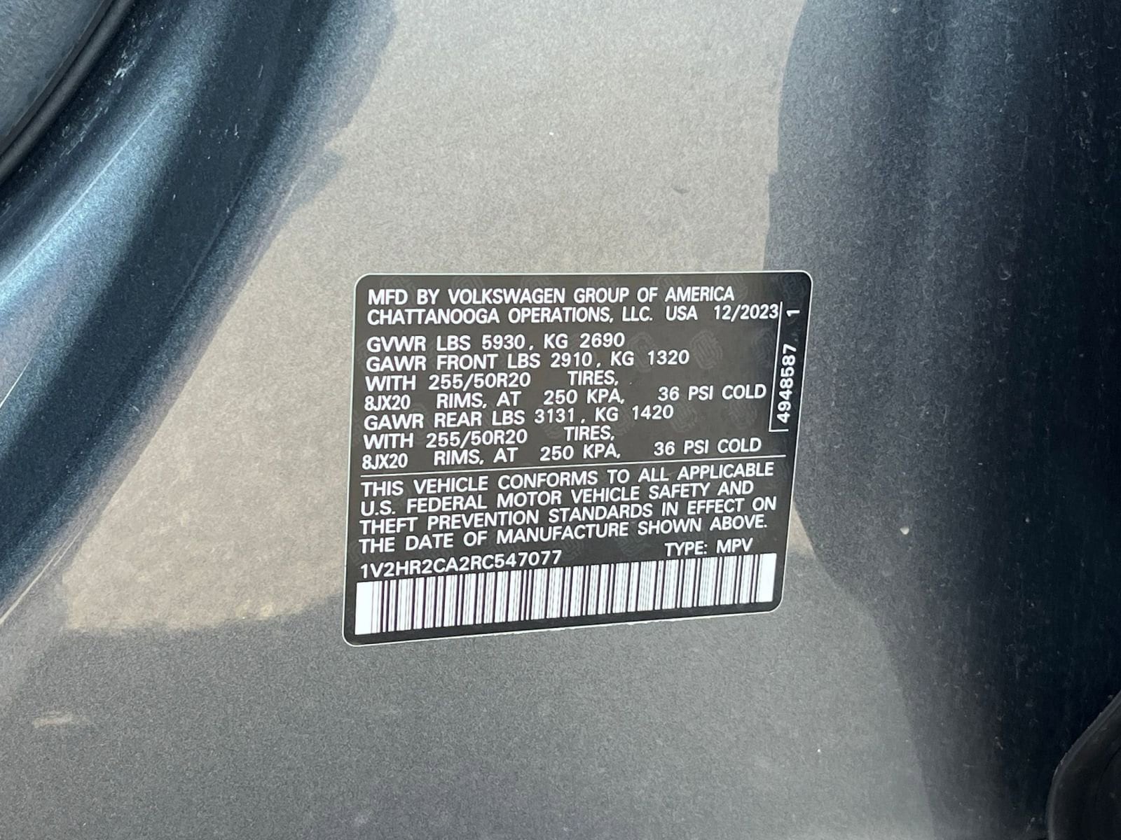 Thumbnail: 2024 Volkswagen Atlas - 25