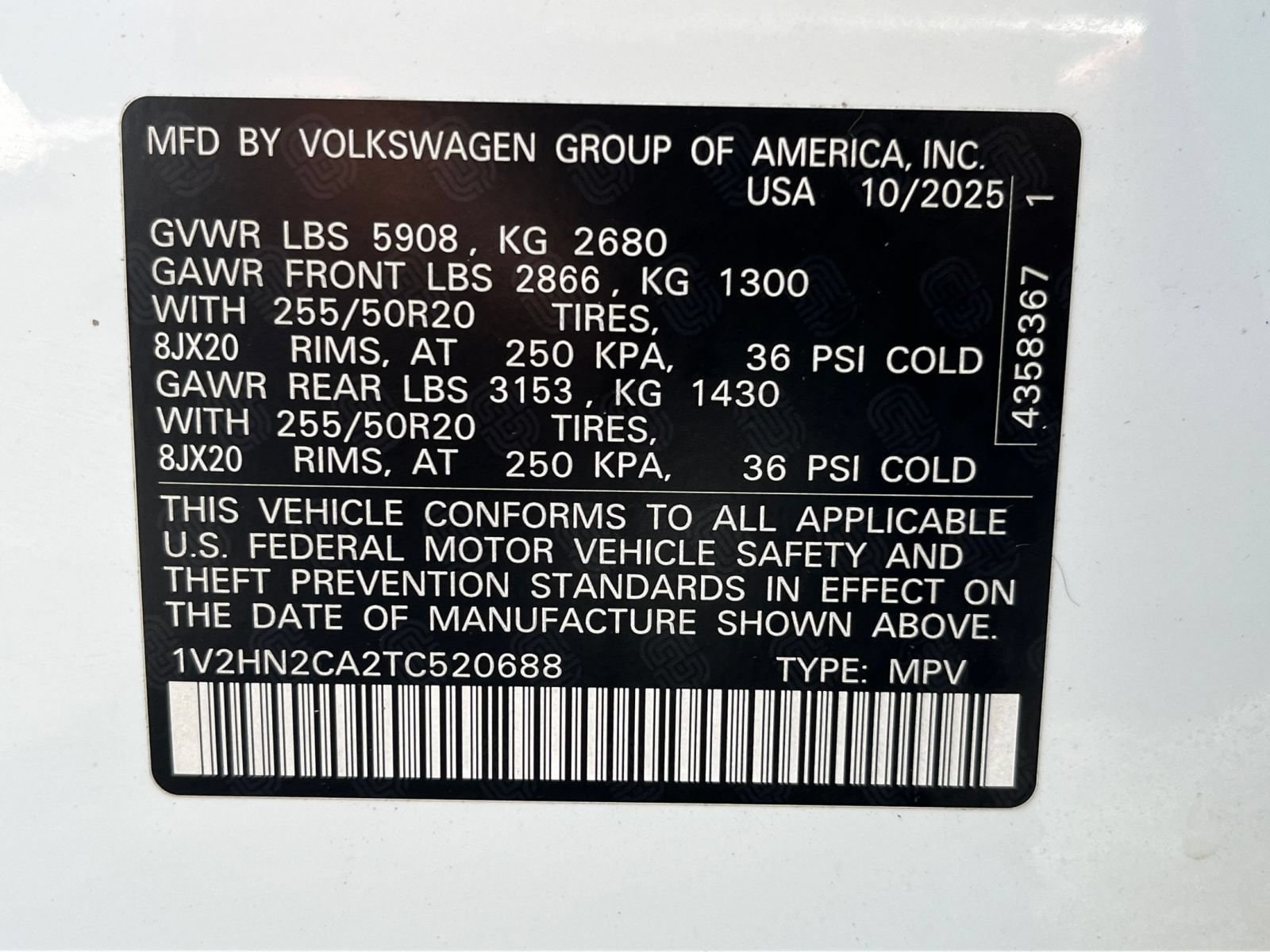 Thumbnail: 2026 Volkswagen Atlas - 34