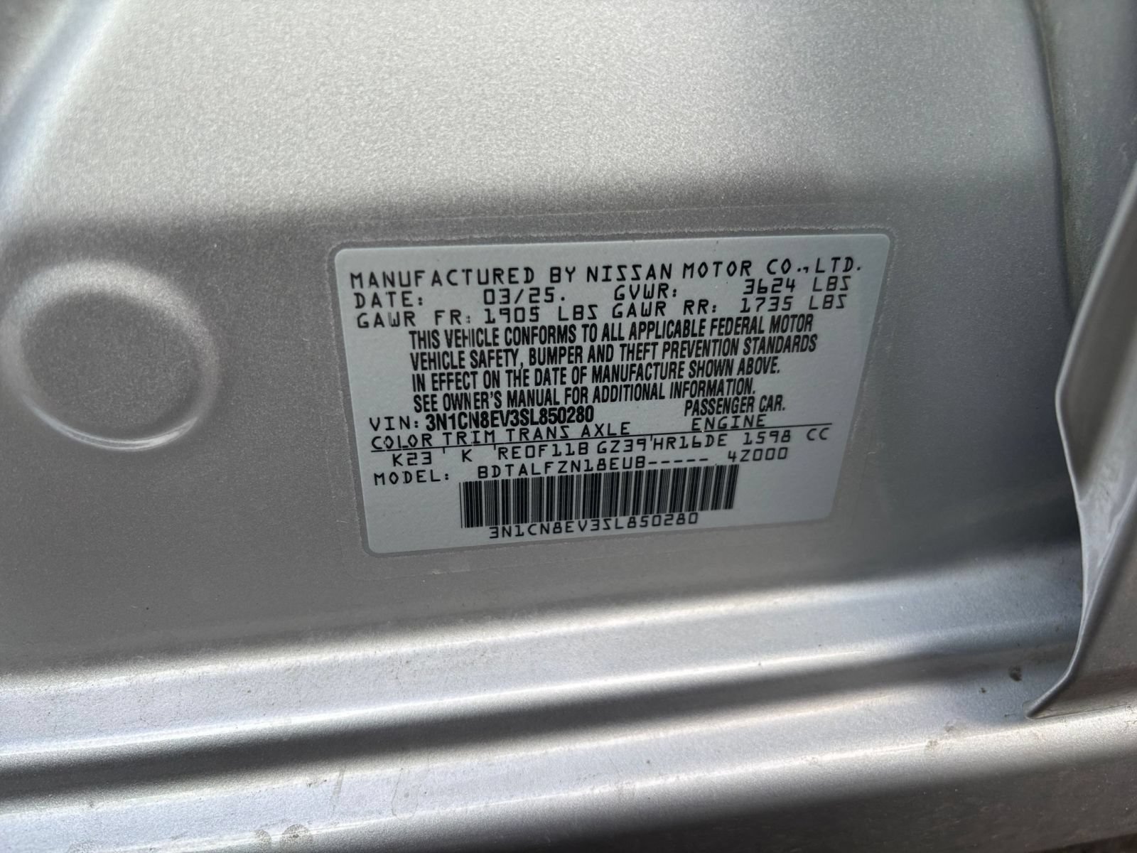 Thumbnail: 2025 Nissan Versa - 24