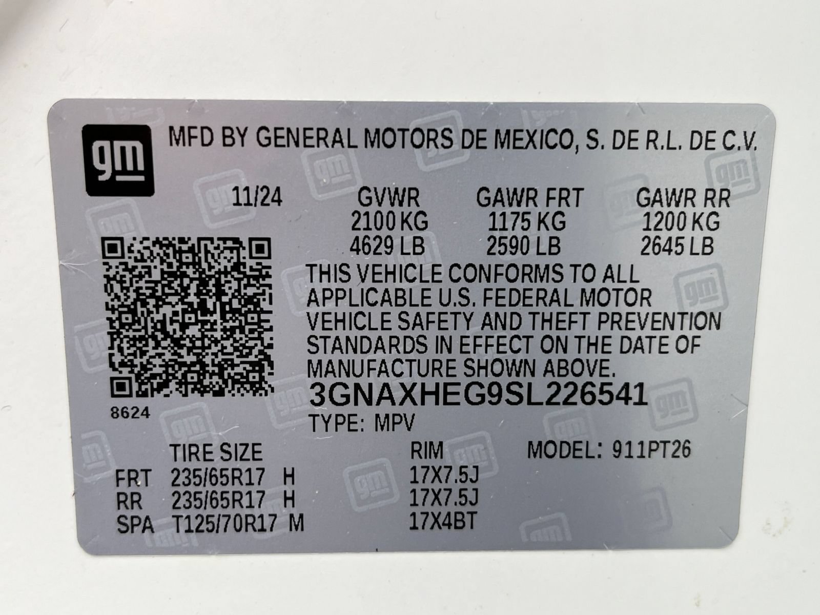 Thumbnail: 2025 Chevrolet Equinox - 34