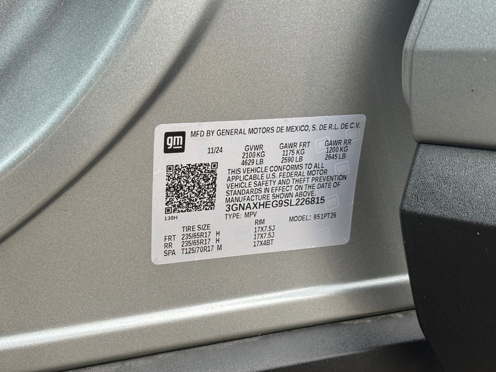 Thumbnail: 2025 Chevrolet Equinox - 24