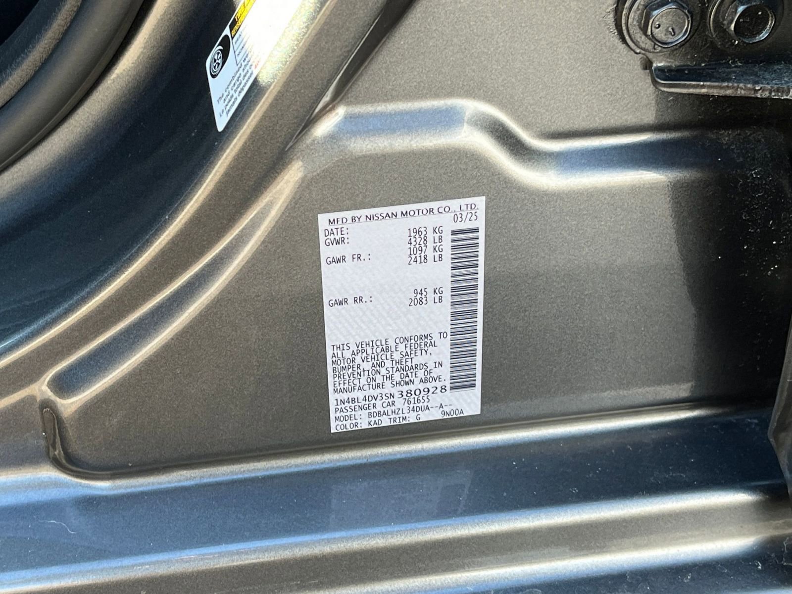 Thumbnail: 2025 Nissan Altima - 24