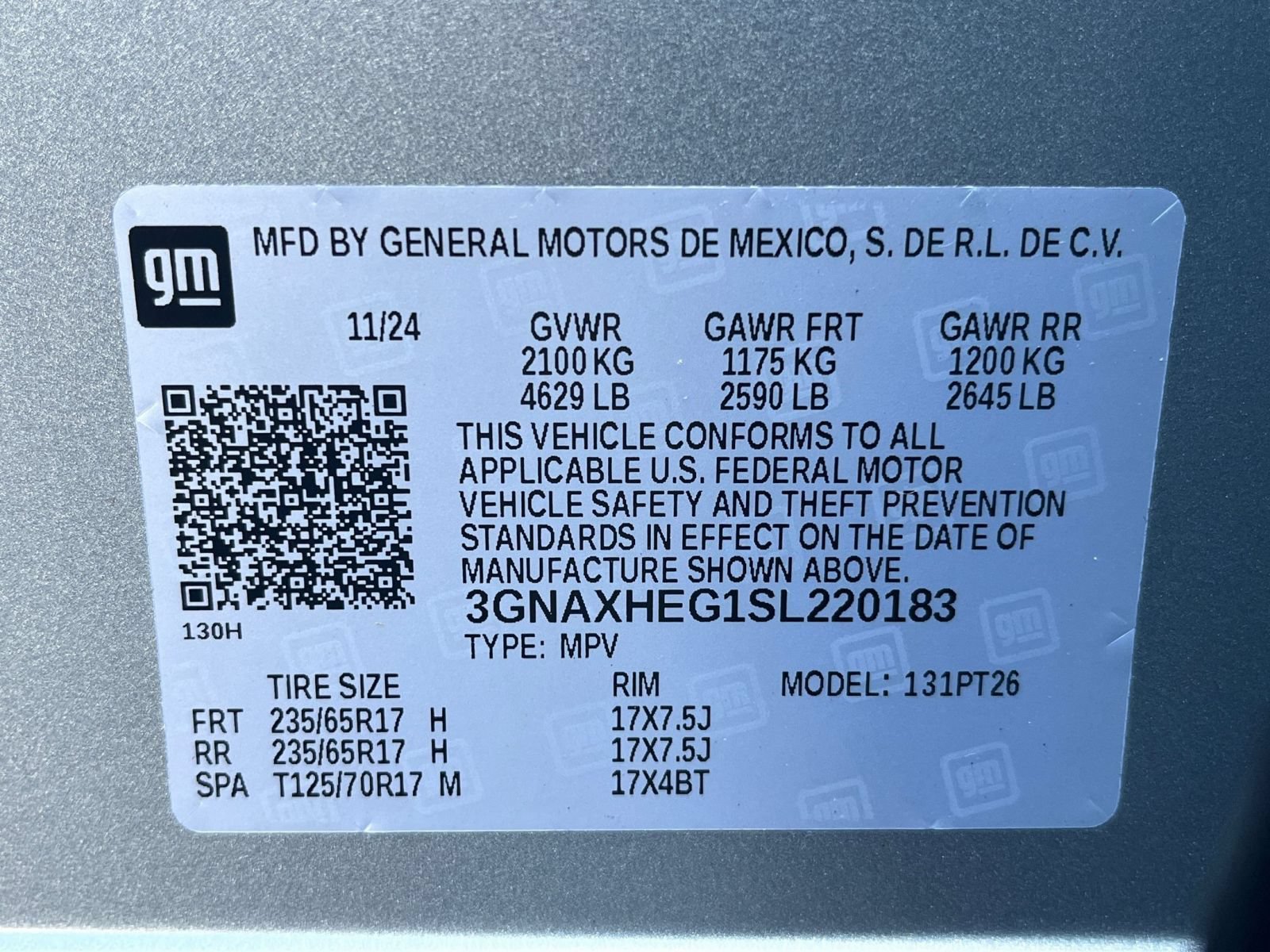 Thumbnail: 2025 Chevrolet Equinox - 34