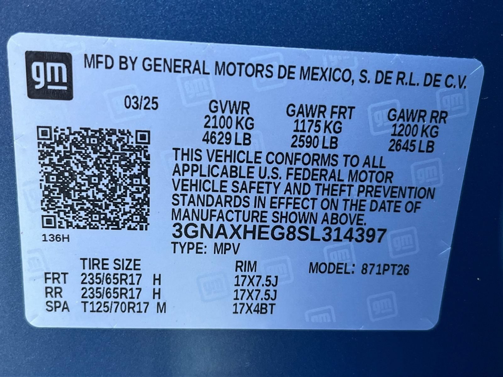 Thumbnail: 2025 Chevrolet Equinox - 34