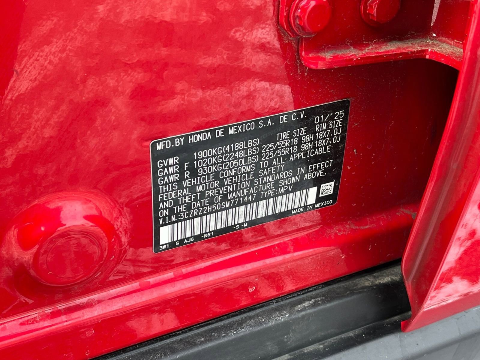 Thumbnail: 2025 Honda HR-V - 24