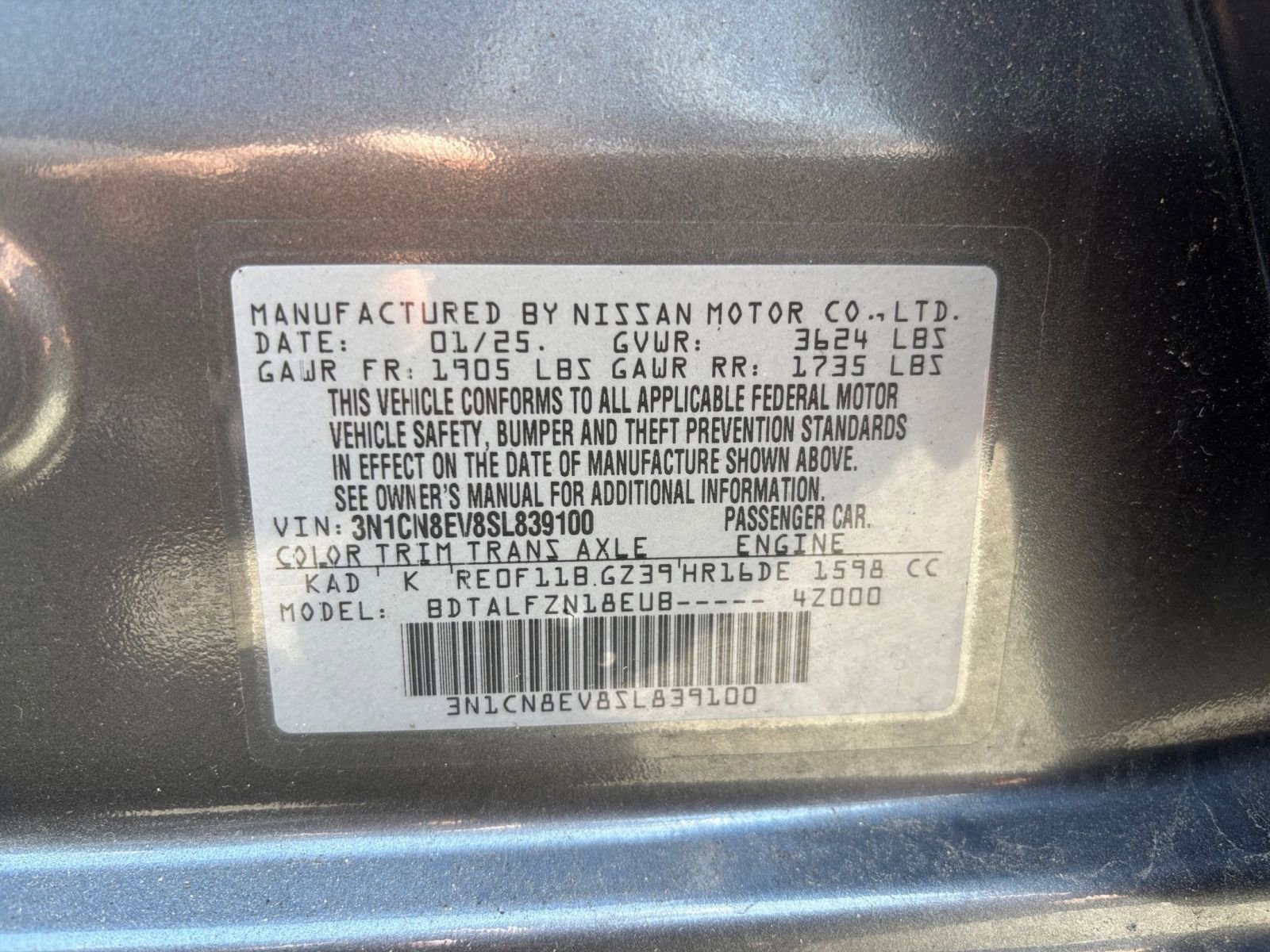 Thumbnail: 2025 Nissan Versa - 25