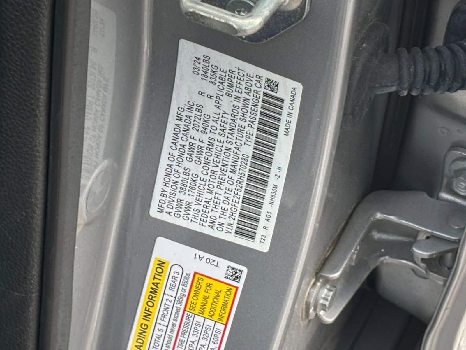 Thumbnail: 2024 Honda Civic - 28