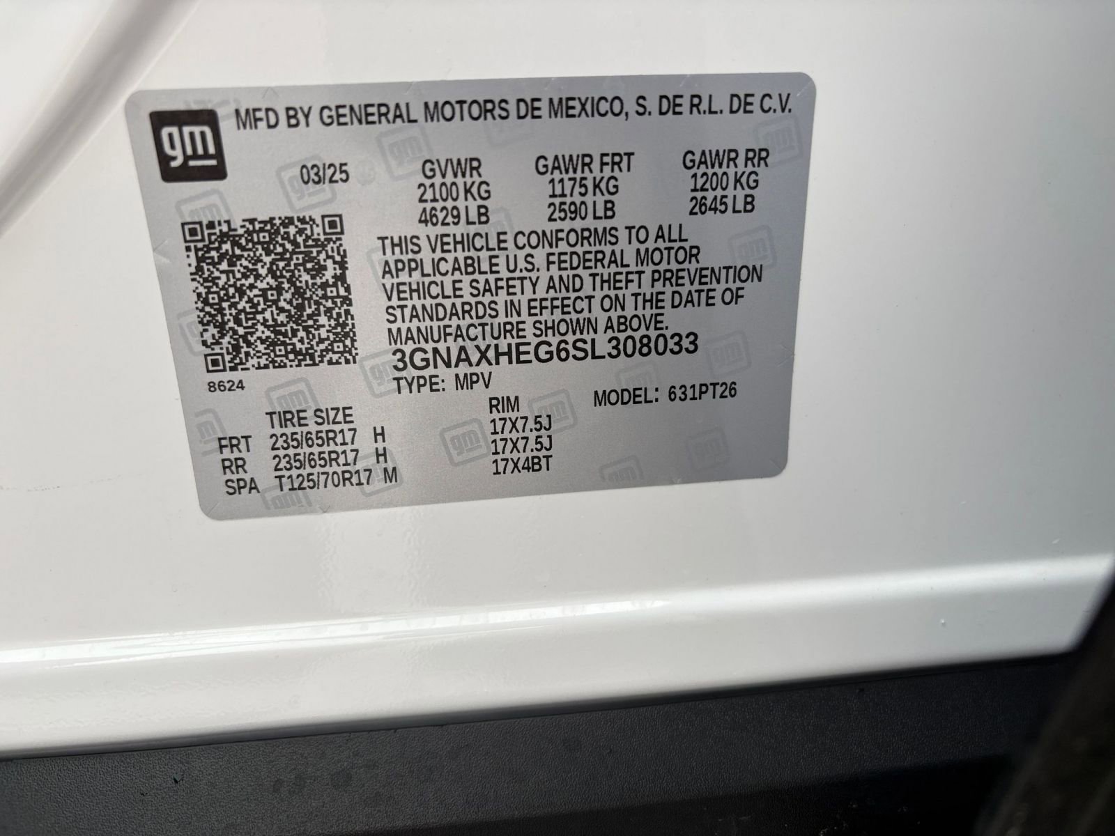 Thumbnail: 2025 Chevrolet Equinox - 28