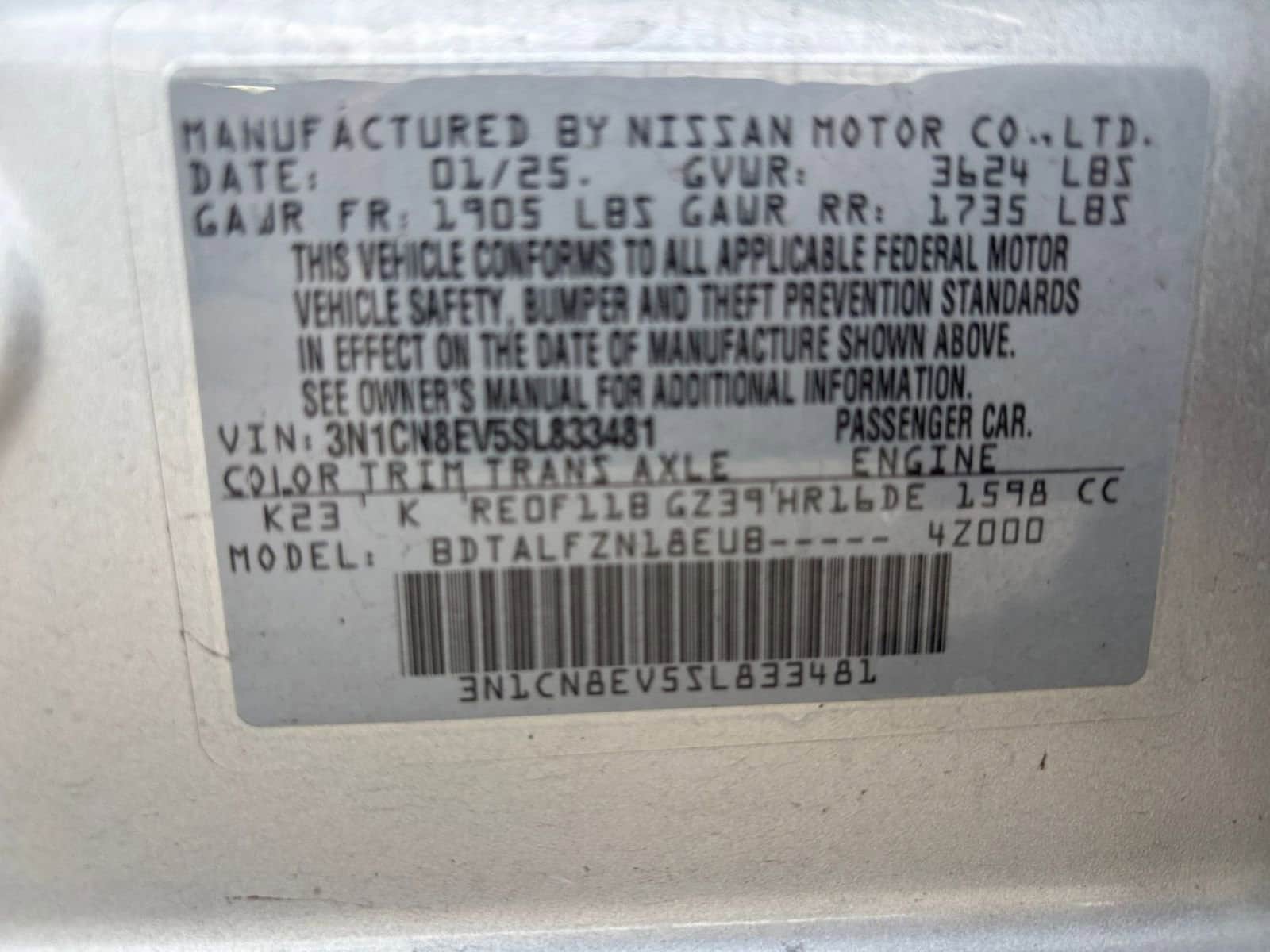 Thumbnail: 2025 Nissan Versa - 27