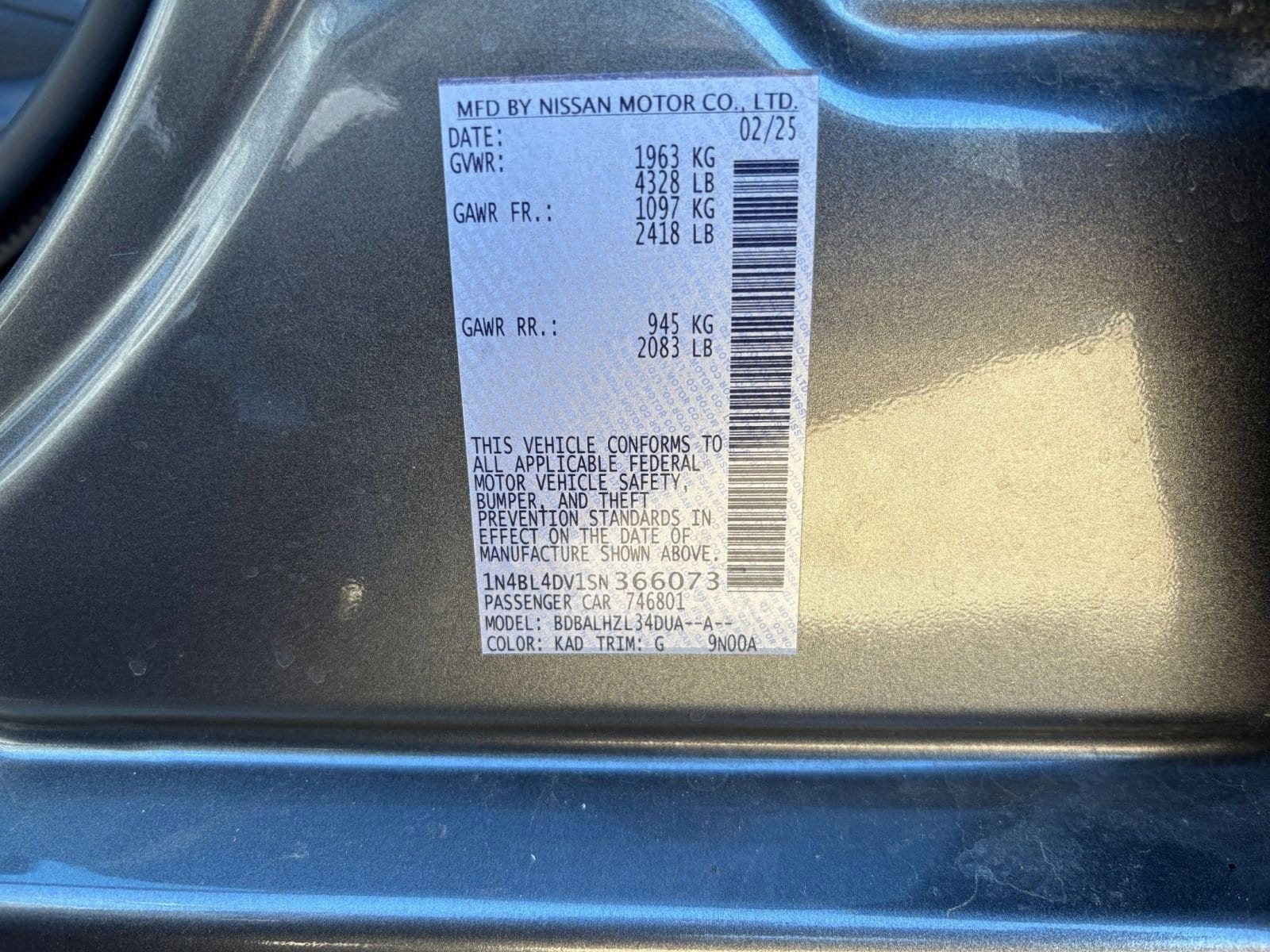 Thumbnail: 2025 Nissan Altima - 29