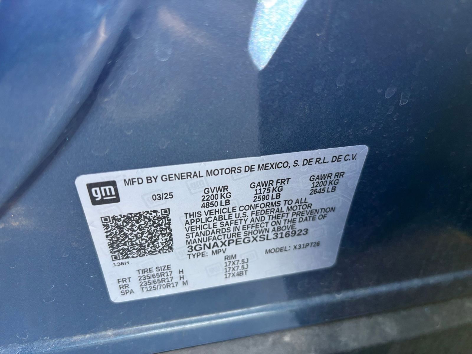 Thumbnail: 2025 Chevrolet Equinox - 30